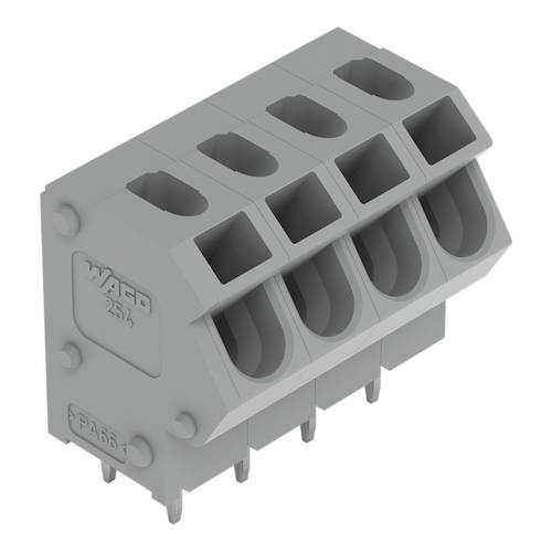 WAGO 254-458/000-004 Leiterplattenklemme 100 St.