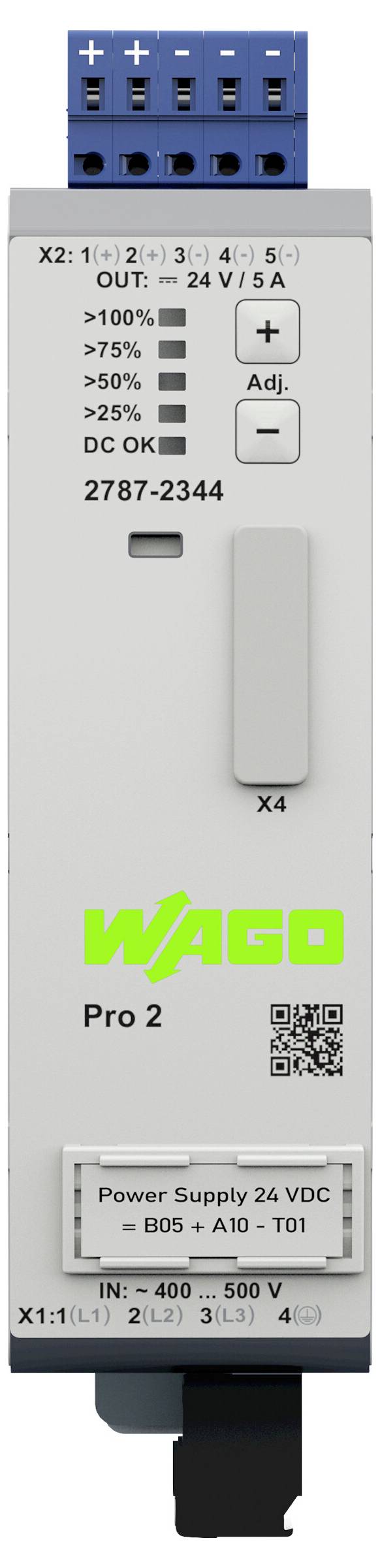 WAGO 2787-2344 Stromversorgung Inhalt 1St.