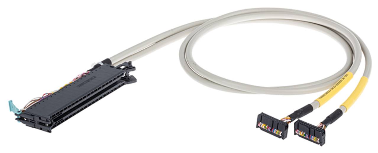 Ein 72-Faser-MTP zu 3x24-Faser-MTP-Kabelbaum, entwickelt für hochdichte Netzwerkanwendungen, zeigt Stecker und Verkabelung.