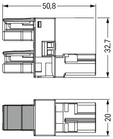 WAGO 770-1651 Steckverbinder 50St.