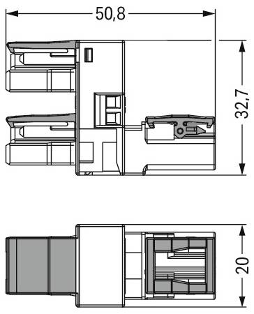 WAGO 770-1686 Steckverbinder 50St.