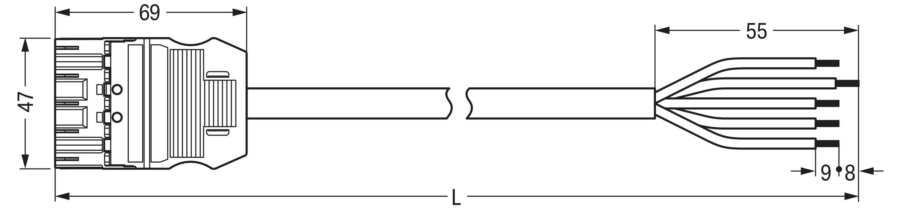 Ein technisches Schaubild zeigt den Querschnitt einer mechanischen Komponente mit den Abmessungen: Breite 94 mm (3,68 Zoll), Höhe 97,8 mm (3,85 Zoll), Dicke 6 mm (0,23 Zoll).