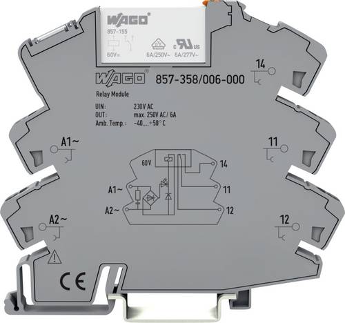 WAGO Relaisbaustein 857-358/006-000 25 St.