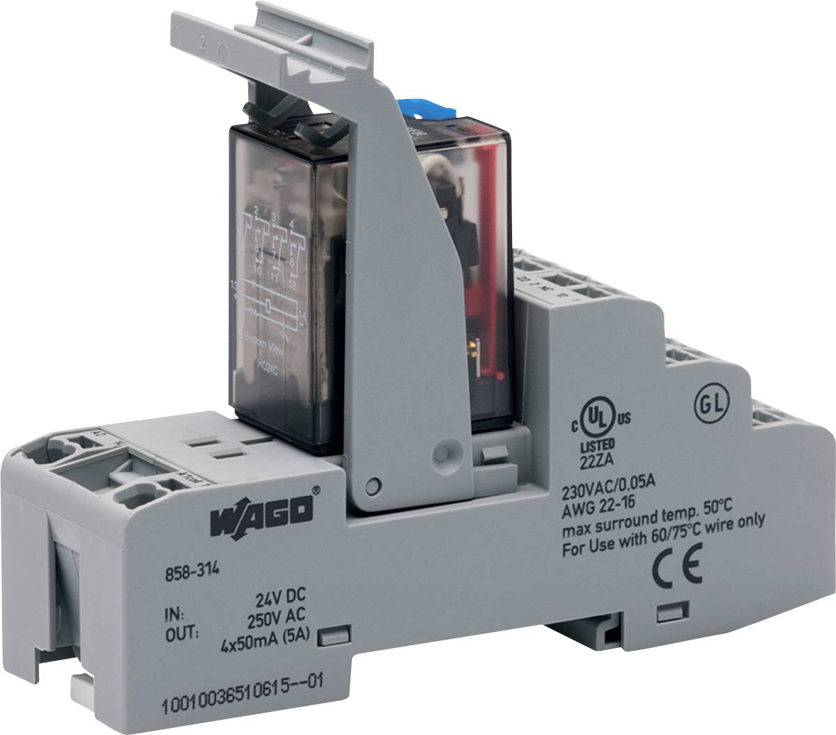 Elektrisches Relaismodul mit der Bezeichnung 