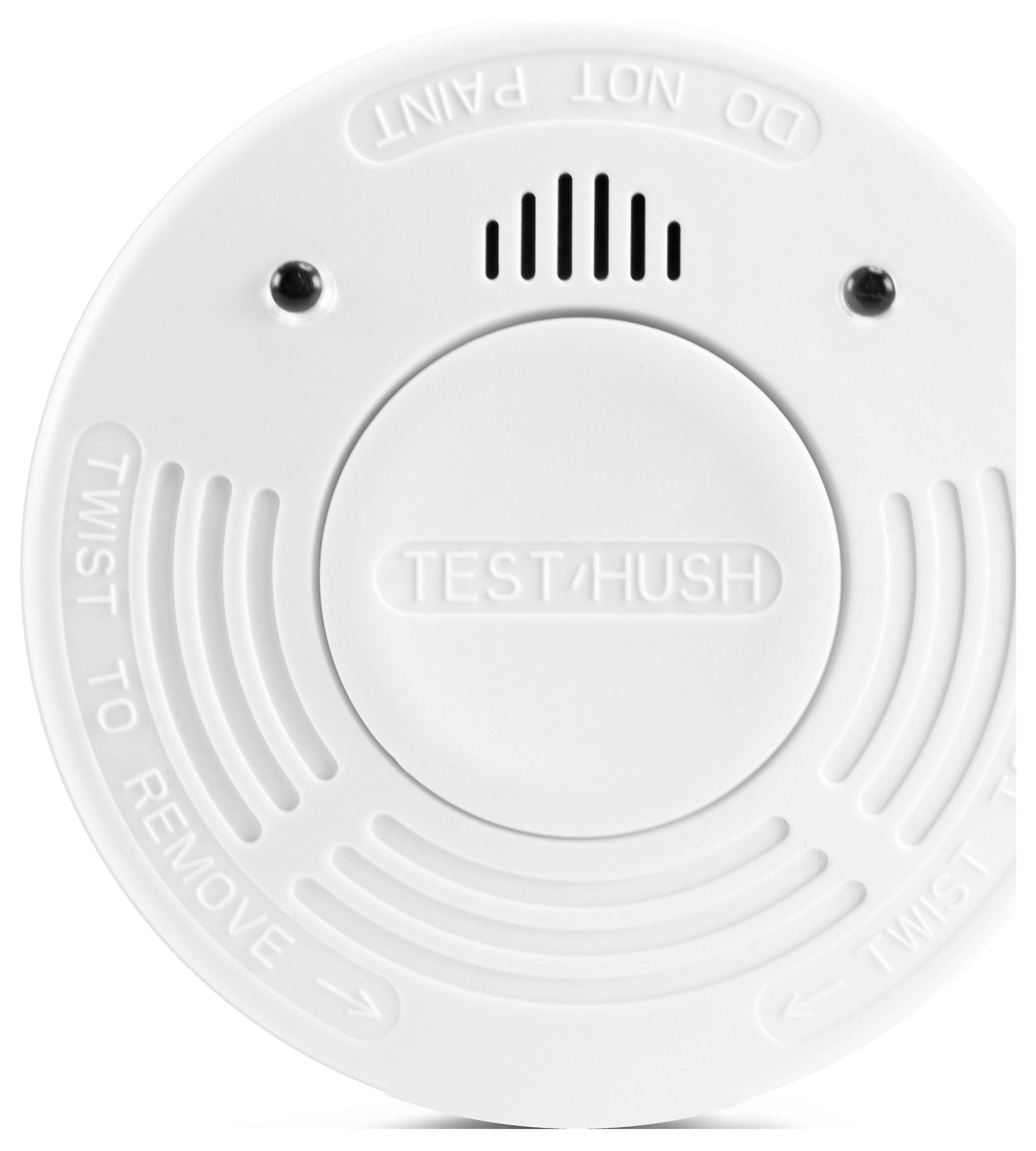 Alecto SD1010 2X Rauchwarnmelder inkl. 10 Jahres-Batterie batteriebetrieben (Ø x H) 102mm x 35mm