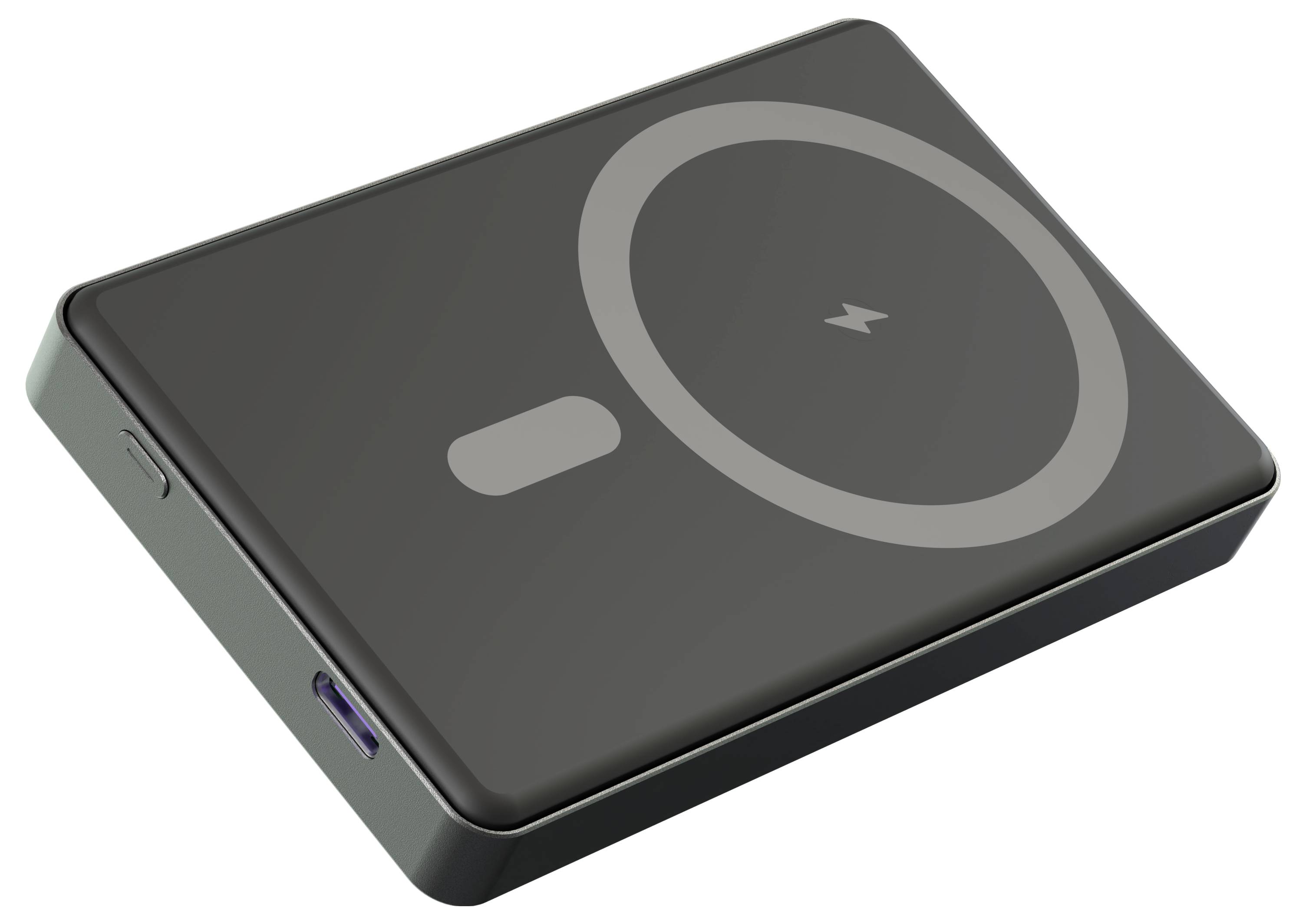 Denver PQCW-10010 Wireless Powerbank 10000 mAh Fast Charge Li-Ion Schwarz Statusanzeige