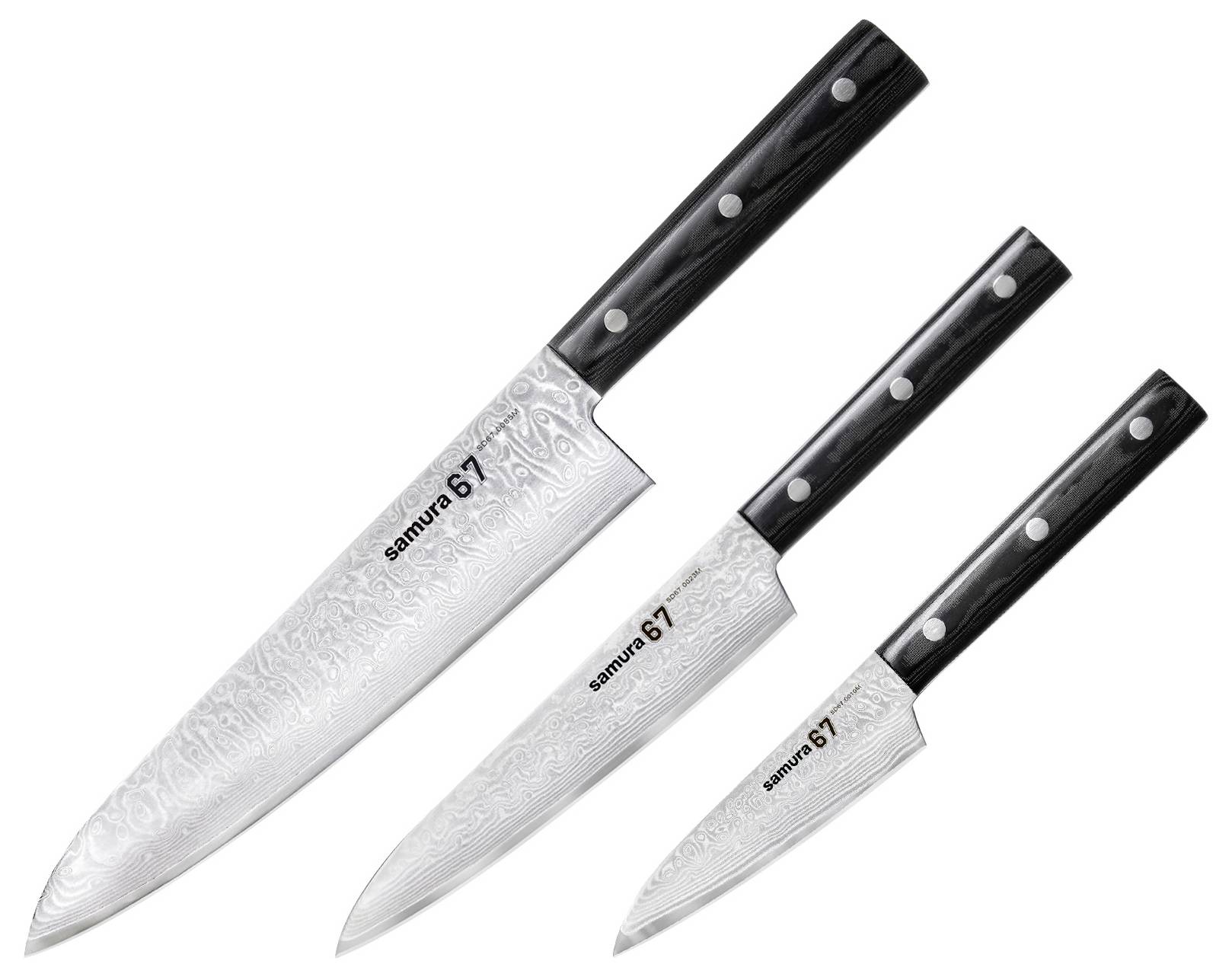 Samura SD67-0220M Messer-Set