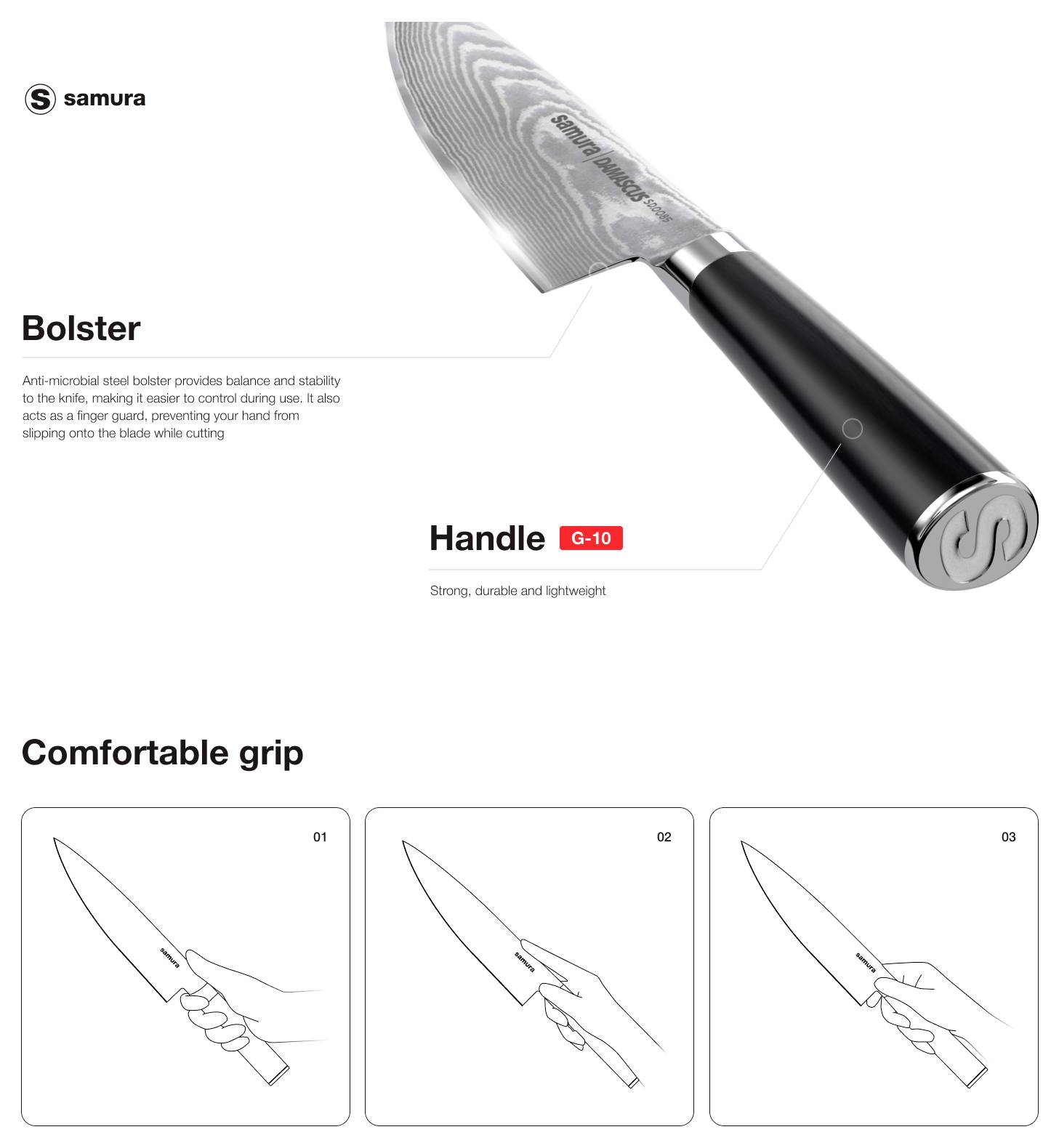 Samura SD-0220 Messer-Set