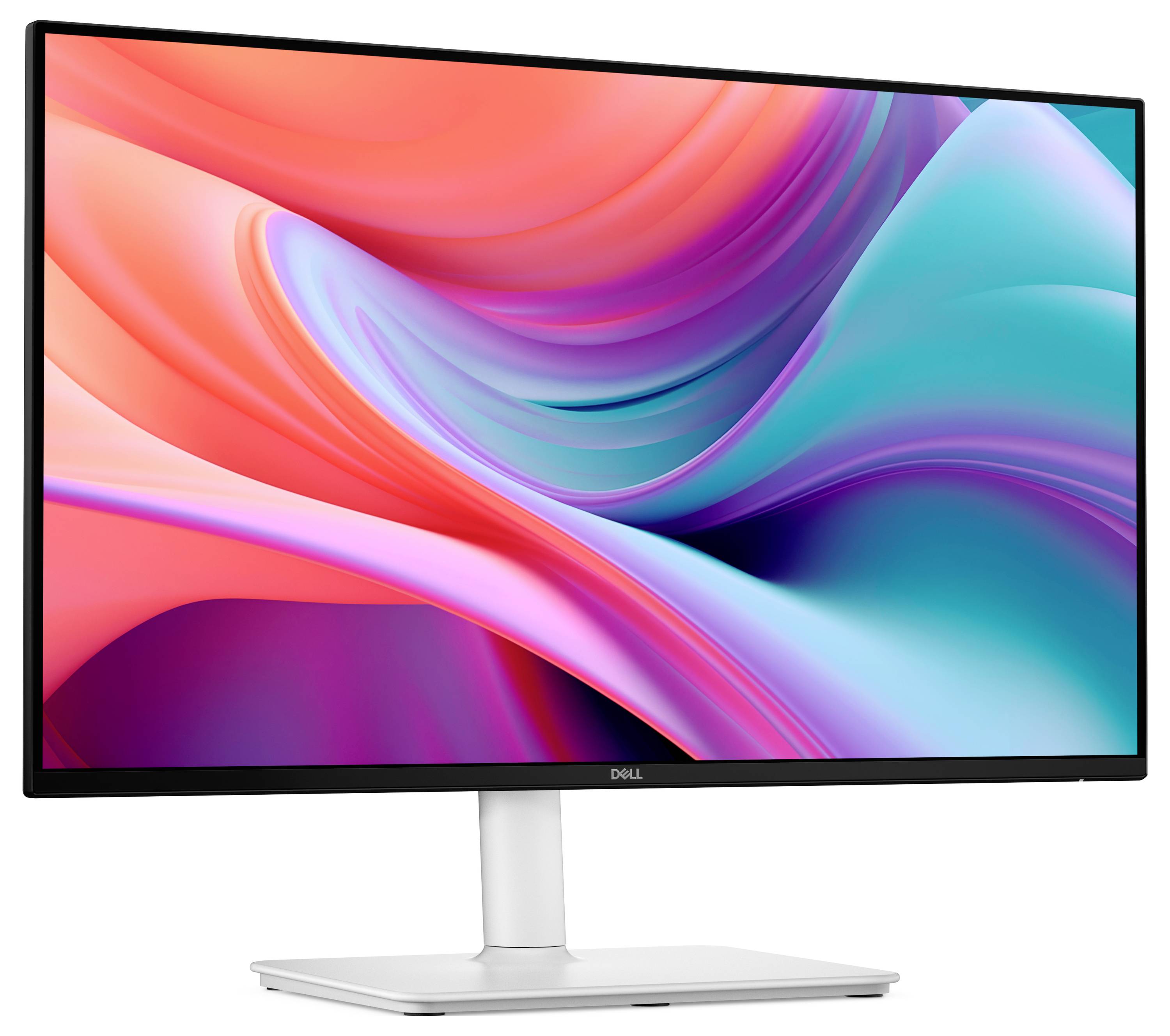 Eine Frau in einem beigefarbenen Outfit sitzt auf einem Bett, stützt sich auf ihren Ellbogen ab und blickt auf eine leuchtende Rundleuchte neben einer Digitaluhr, die „10:38