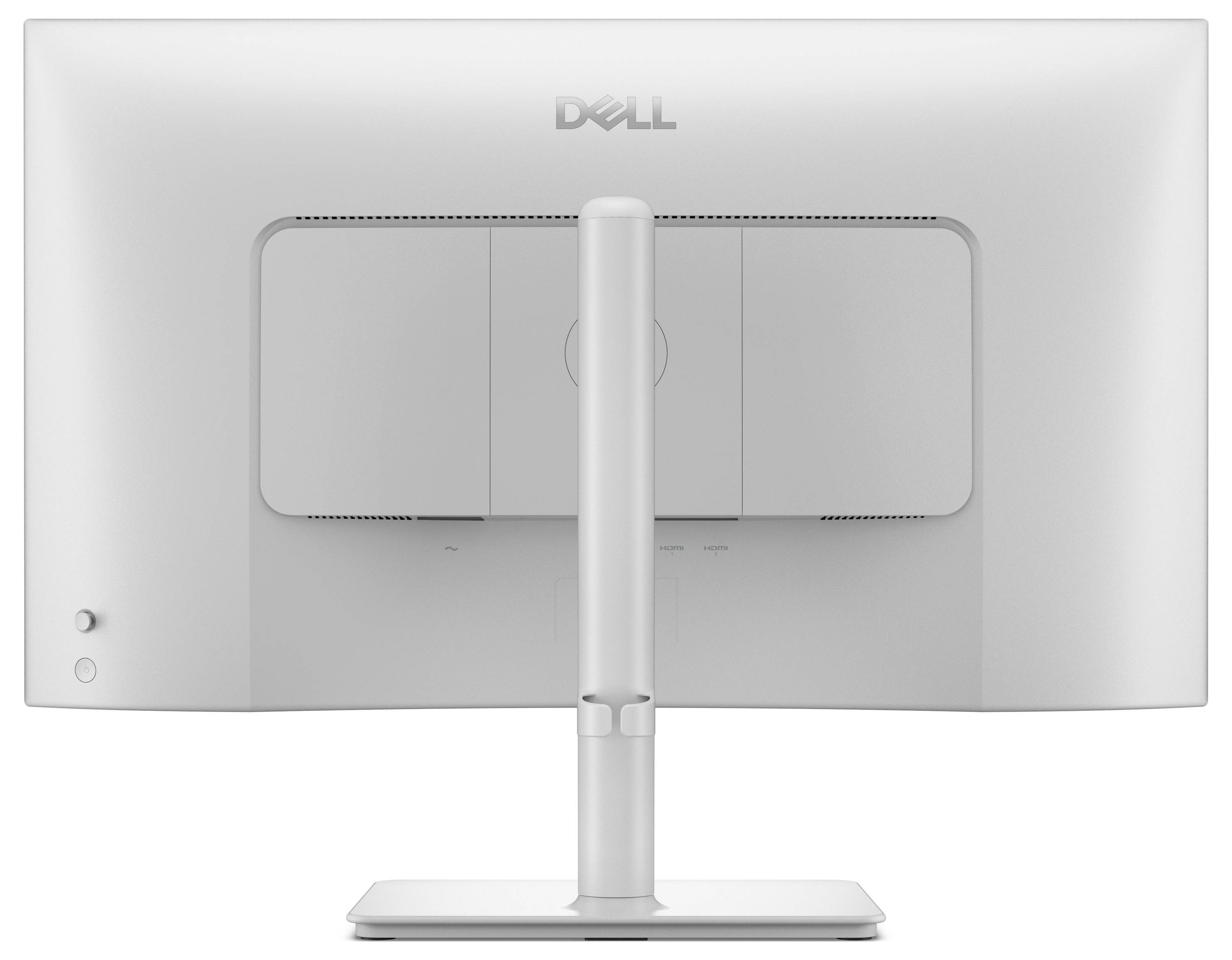 Ein weiß-grauer Tacker mit Fokus auf Nachhaltigkeit, der Symbole für „100 % recyclebar