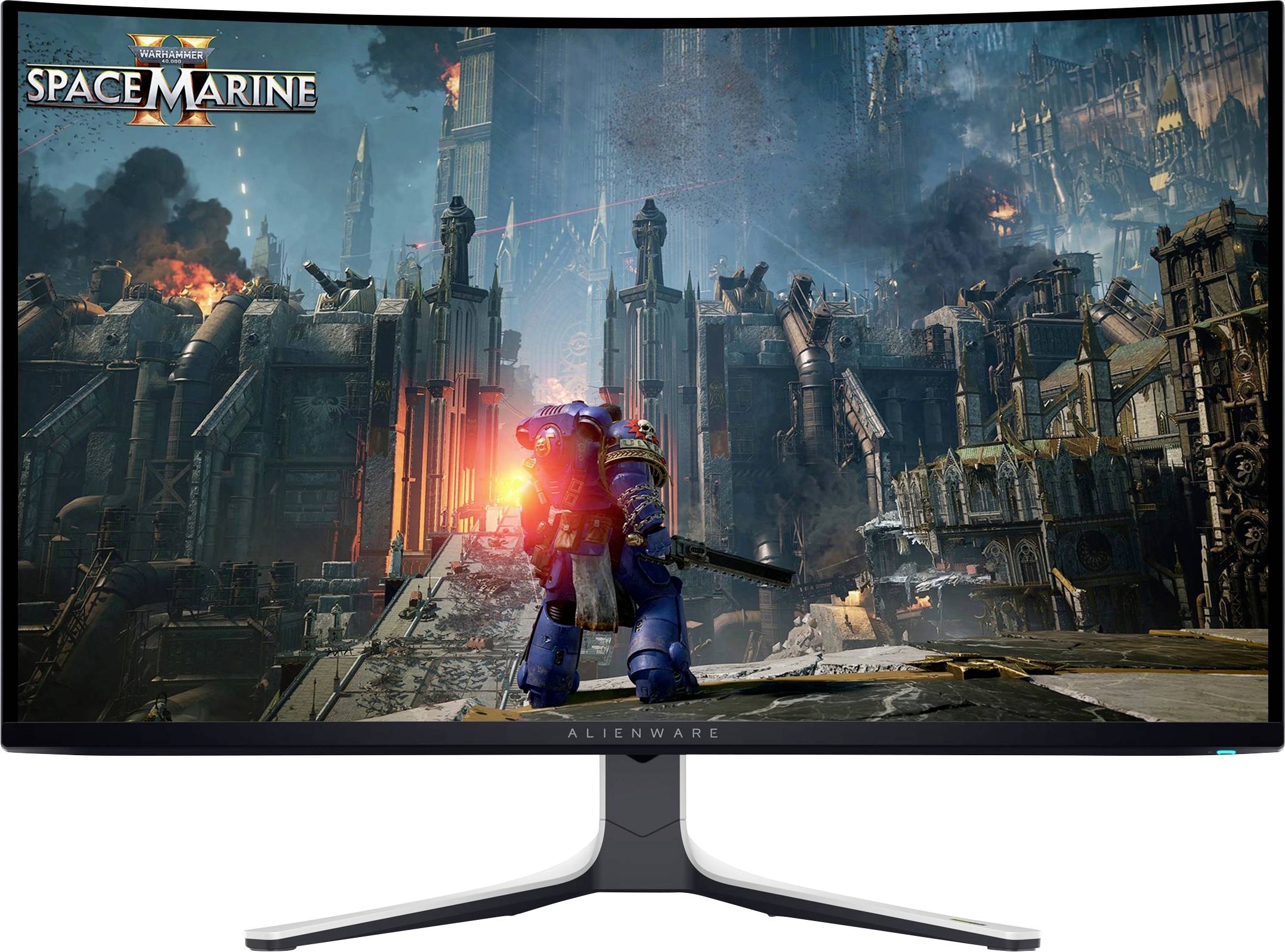 Ein Computermonitor zeigt eine Szene aus dem Spiel 