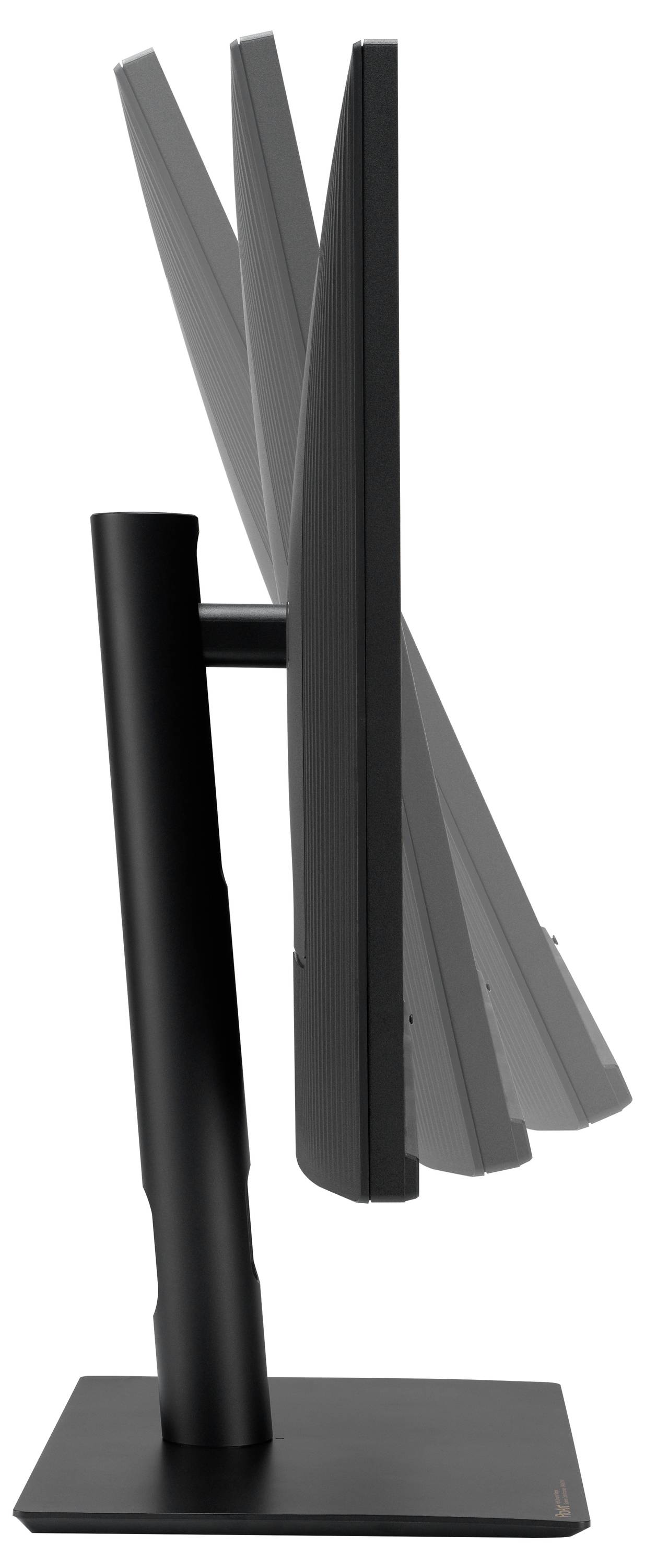 'ASUS ProArt' wird auf einem hochauflösenden Monitorbildschirm angezeigt und präsentiert ein farbenfrohes abstraktes Design.