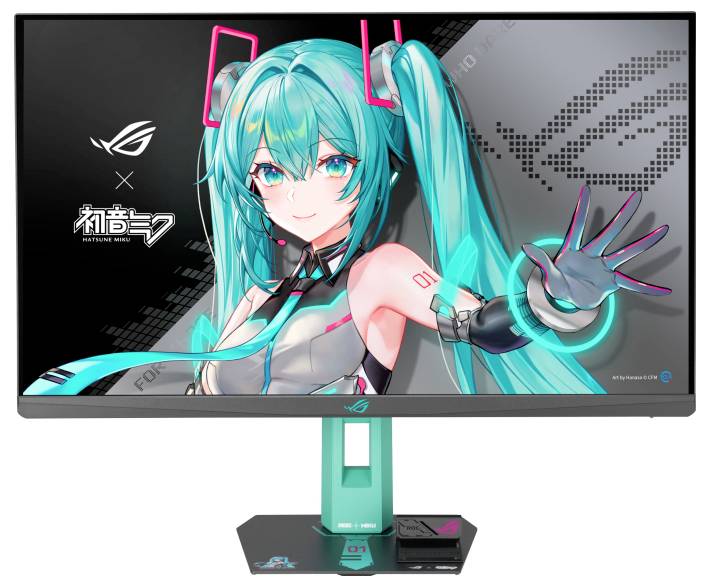 Asus ROG Strix XG27ACMEG-G Gaming Monitor EEK F (A - G) 68.6cm (27 Zoll) 2560 x 1440 Pixel 16:9 1 ms IPS LCD