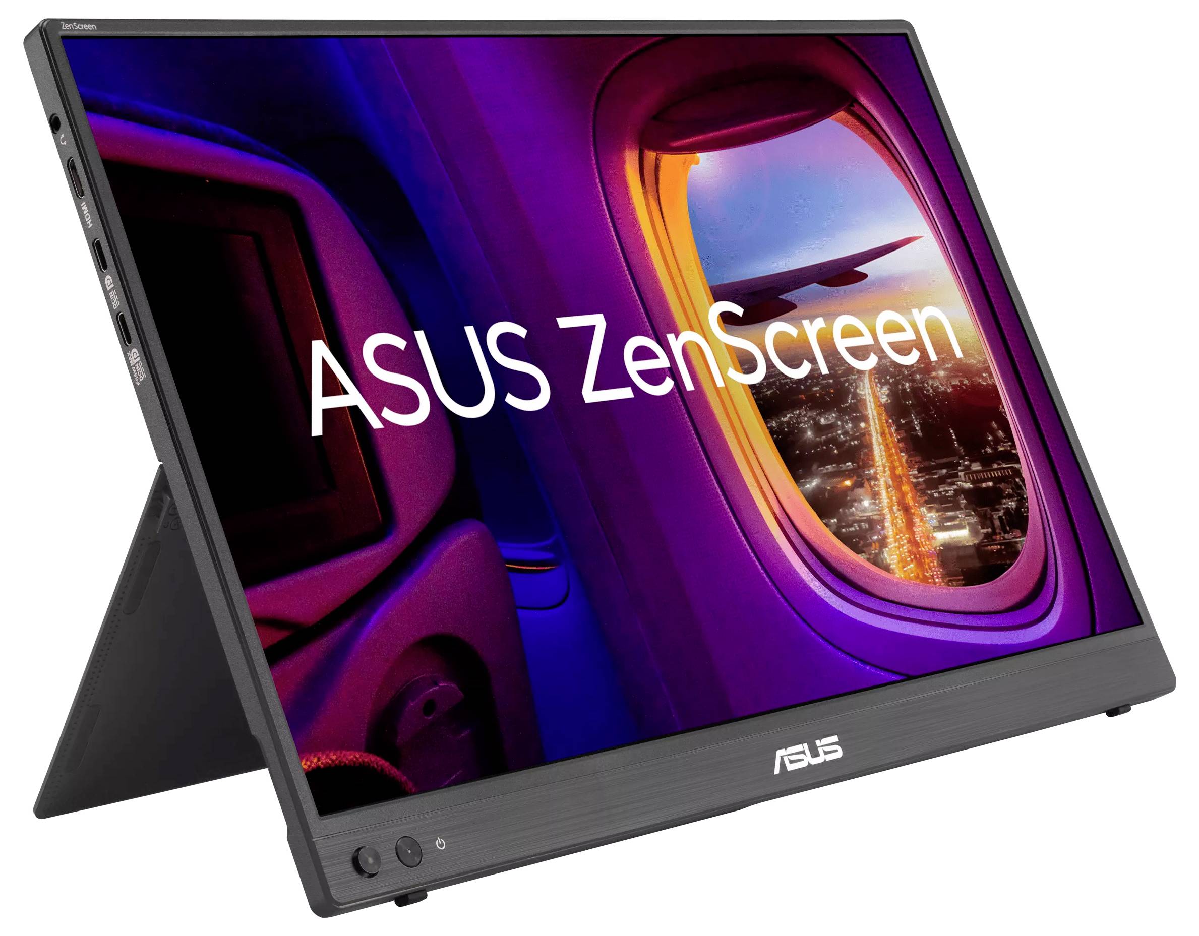 Asus ZenScreen MB16FC LCD-Monitor EEK C (A - G) 40.6 cm (16 Zoll) 1920 x 1200 Pixel 16:10 5 ms IPS LCD