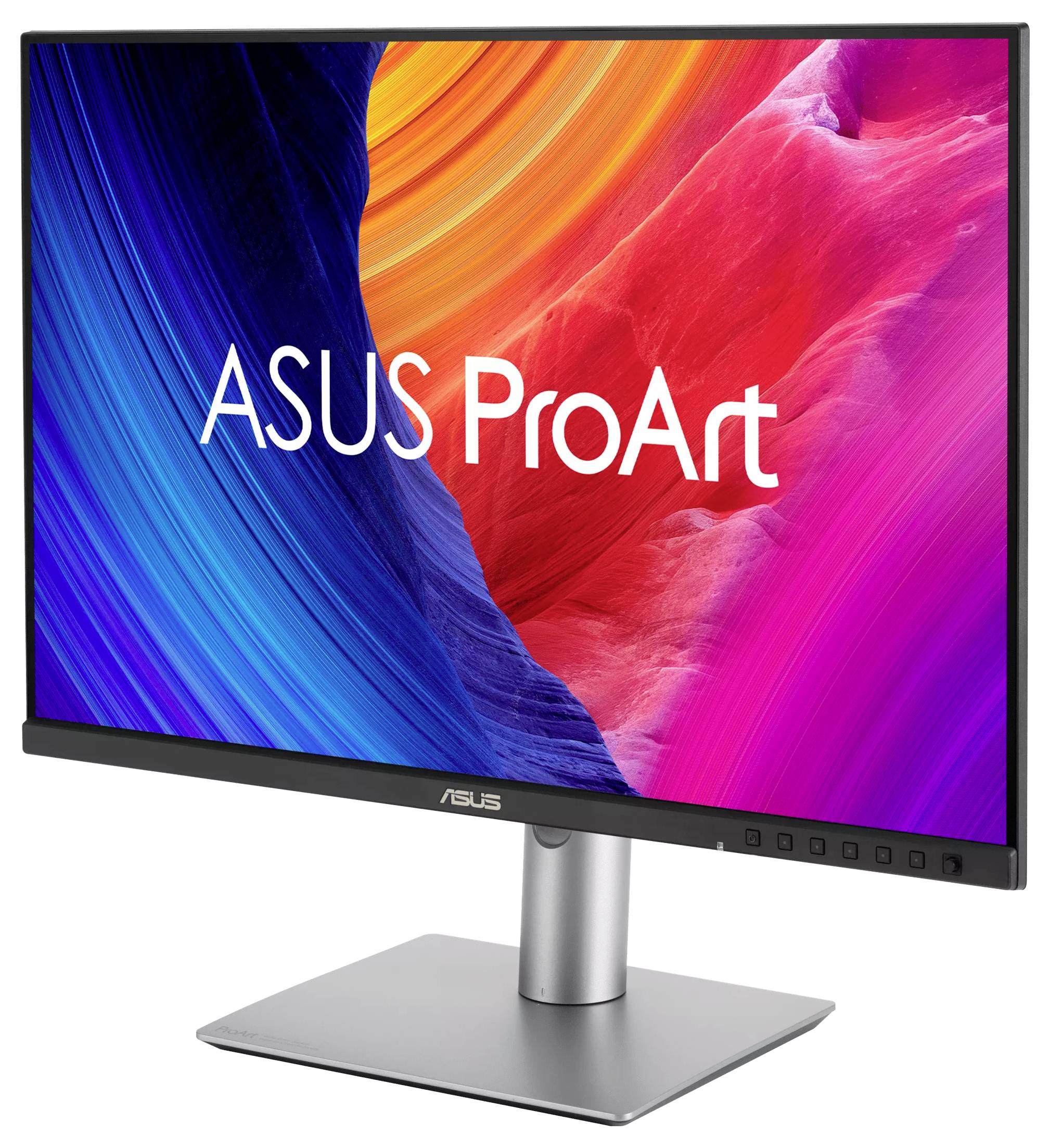 Ein Computermonitor zeigt das Logo 