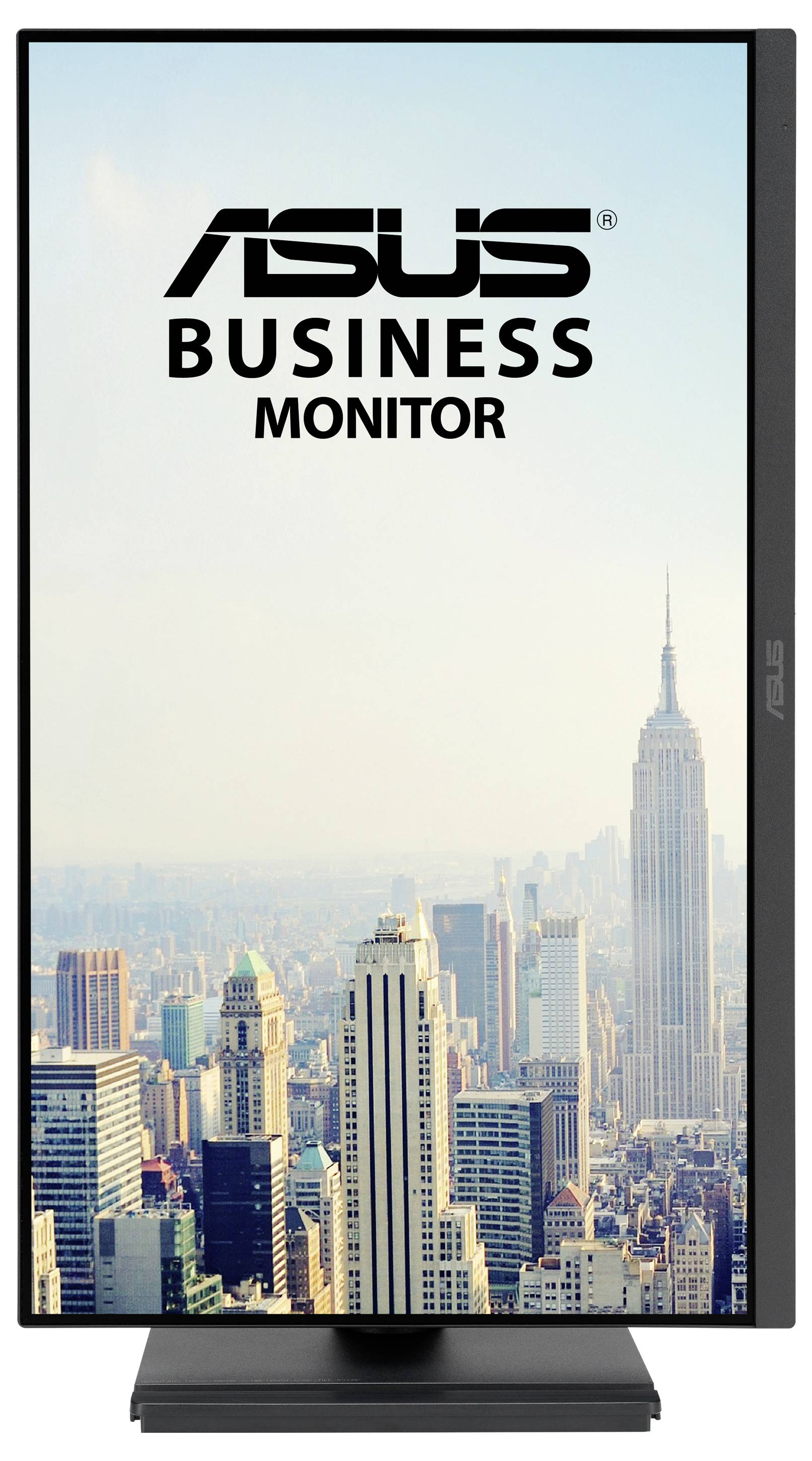 Monitor mit großer Displayfläche, auf dem 