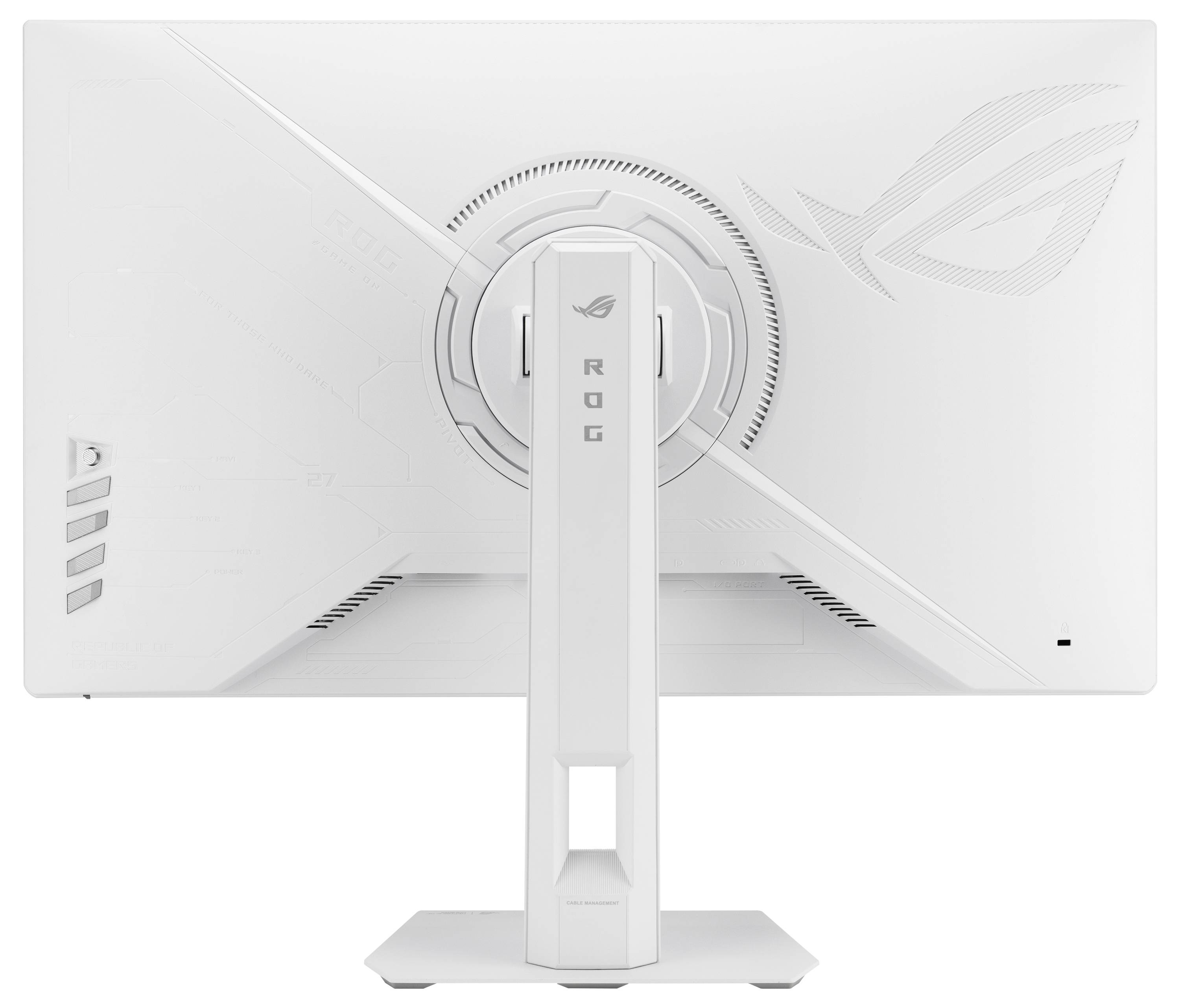 Asus ROG Strix XG27ACMES-W Gaming Monitor EEK E (A - G) 68.6cm (27 Zoll) 2560 x 1440 Pixel 16:9 1 ms IPS LCD