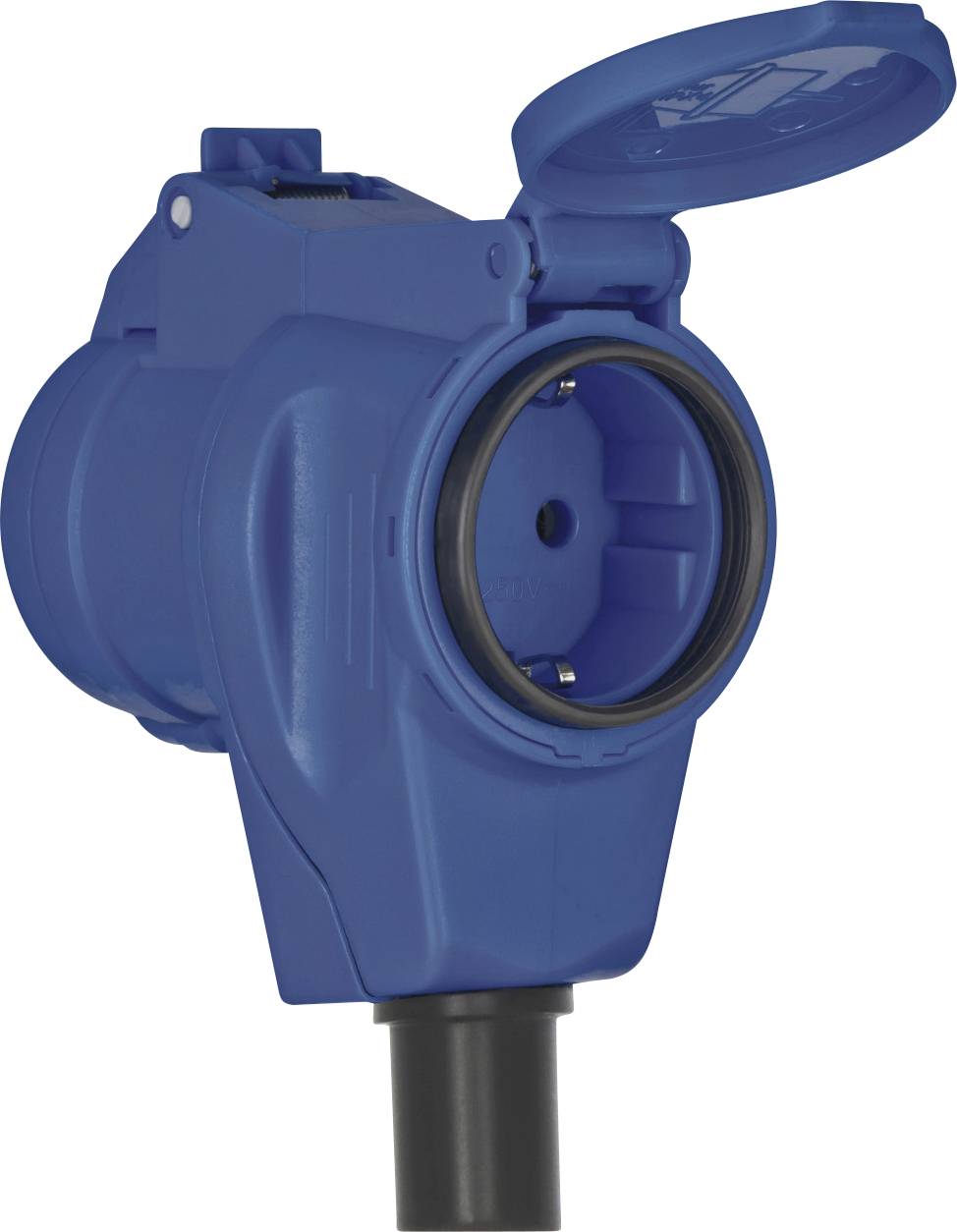 Eine zylindrische, wiederaufladbare LED-Arbeitsleuchte mit USB-C-Kabel und integriertem Bedienfeld, geeignet für verschiedene Einsatzbereiche und tragbar.