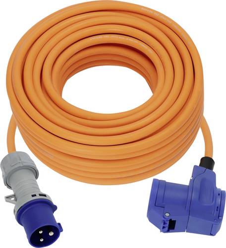 Brennenstuhl 1167650325 Strom Verlängerungskabel Blau, Schwarz, Orange, Grau 25 m H07RN-F 3G 2,5 mm