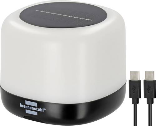 Brennenstuhl 1173740009 RGB GL 100 ASR LED Camping-Leuchte 340 lm akkubetrieben, solarbetrieben 0.4