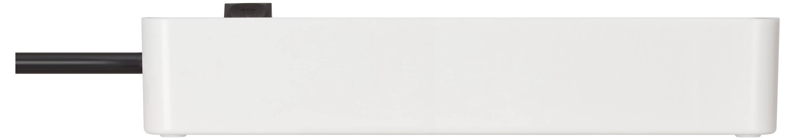 Brennenstuhl 1153230621 Steckdosenleiste Schwarz, Weiß Schutzkontakt 1St.