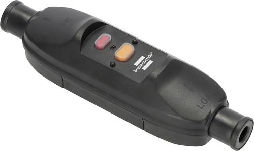 Brennenstuhl 1290720011 Personenschutz-Zwischenschalter PRCD 230 V Schwarz IP66