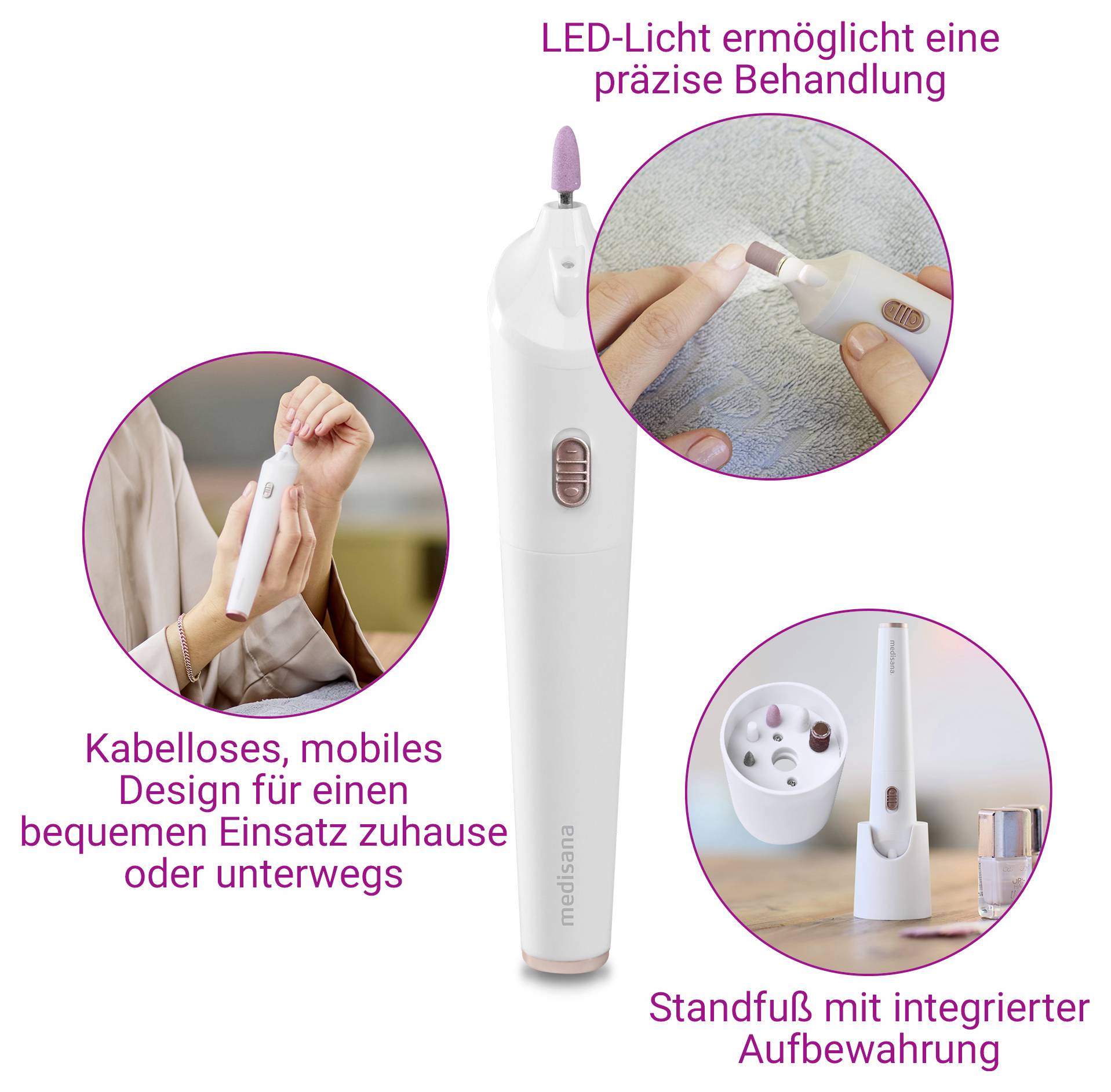 Medisana MP 900 Manicure/Pedicure Set Maniküre-Pediküre-Set