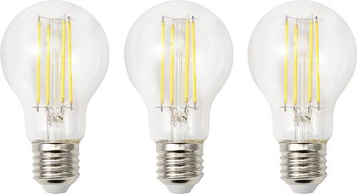 Sygonix SY-7277166 Glühlampe EEK D (A - G) E27 5.9 W = 60 W Warmweiß (Ø x H) 60 mm x 106 mm 3 St.