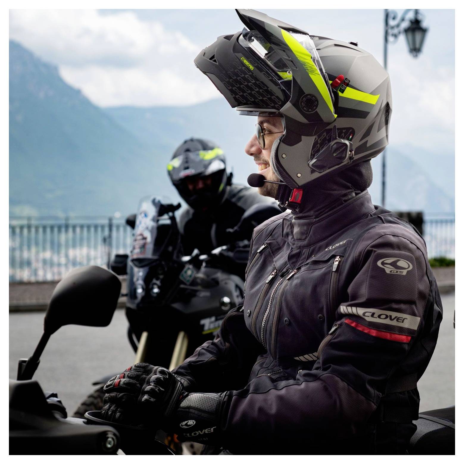 Midland C1529.05 BTR1 Advanced X, Bluetooth Kommunikation, Einzelgerät Motorrad-Gegensprechanlage