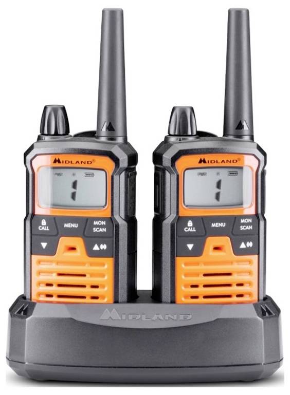 Midland XT70 Pro Kofferset, PMR+LPD, Orange C1465.01 PMR-Handfunkgerät