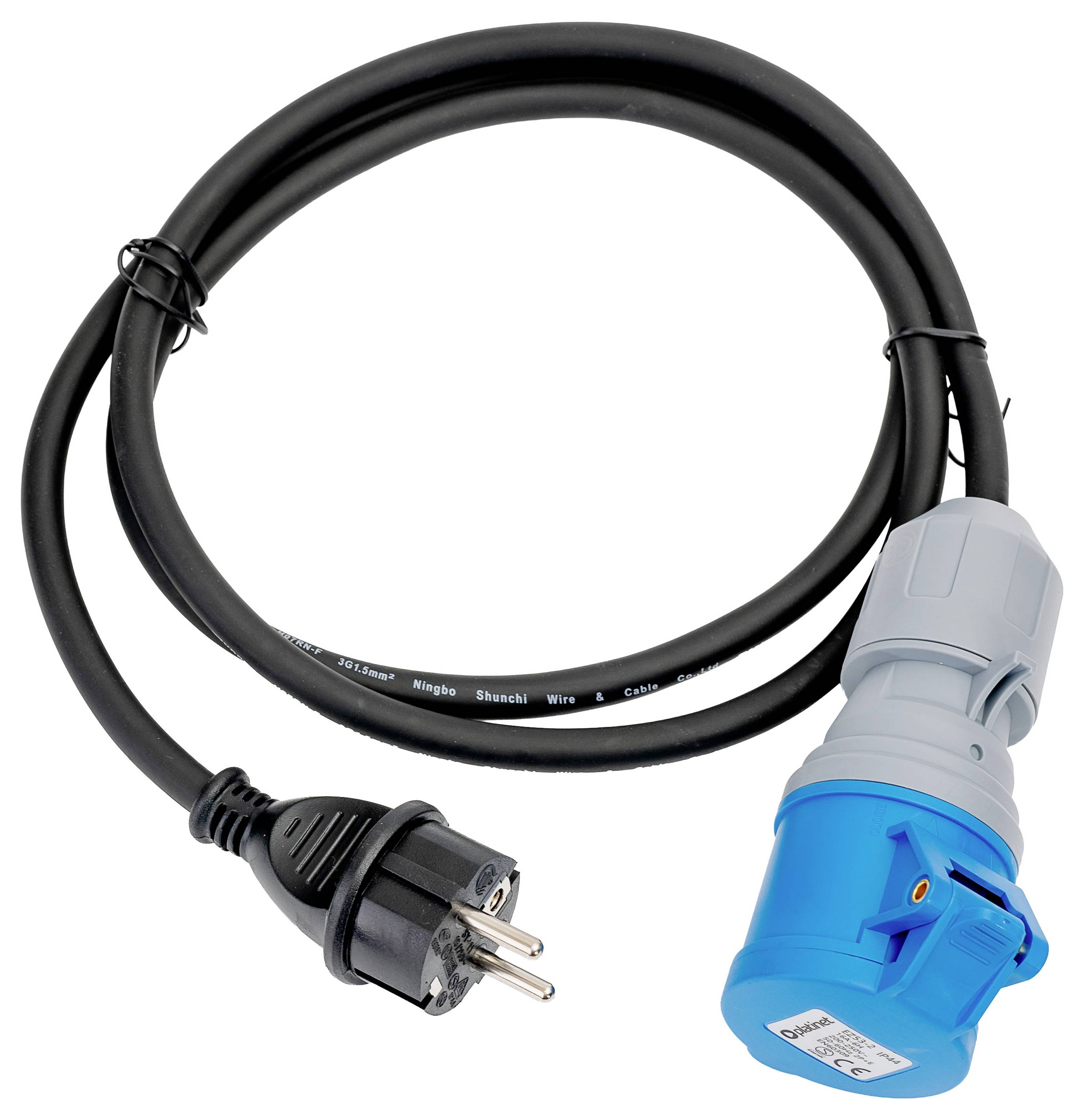 Platinet 46277 EV_EZ5310 CEE Adapterkabel 16A 230V 1St.