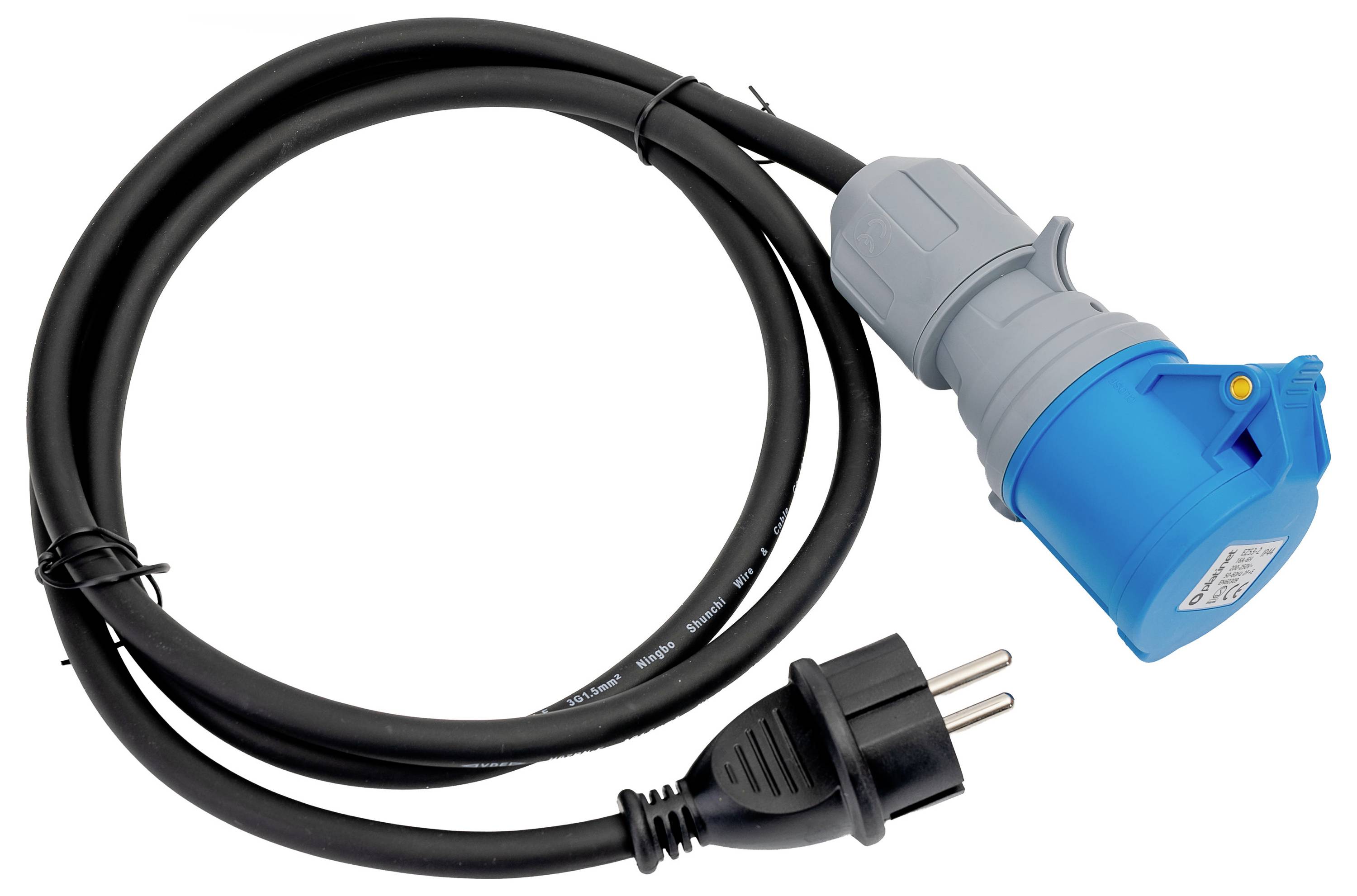 Platinet 46277 EV_EZ5310 CEE Adapterkabel 16A 230V 1St.