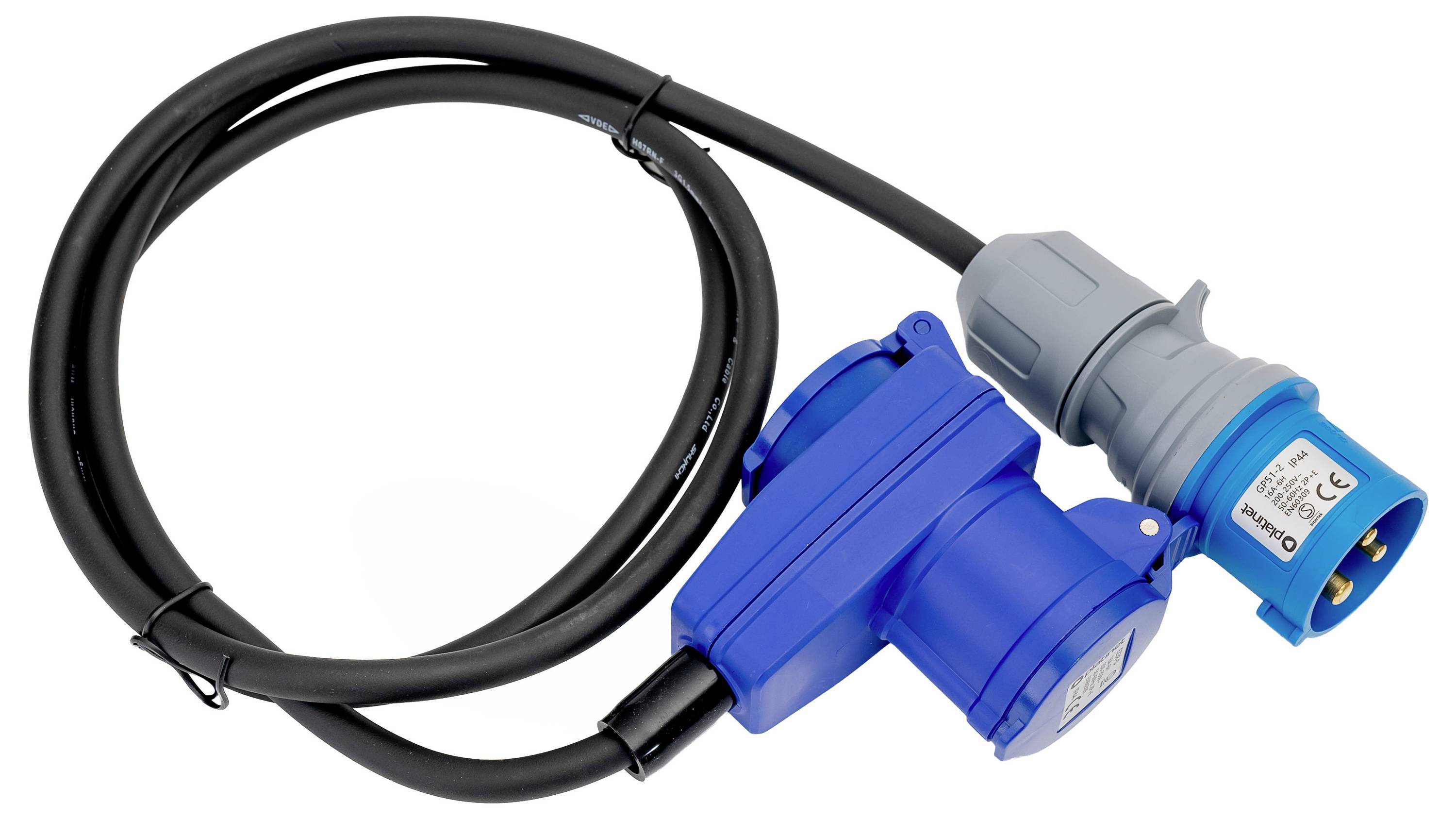 Platinet 46282 EV_GP51225 CEE Adapterkabel 16A 230V 1St.