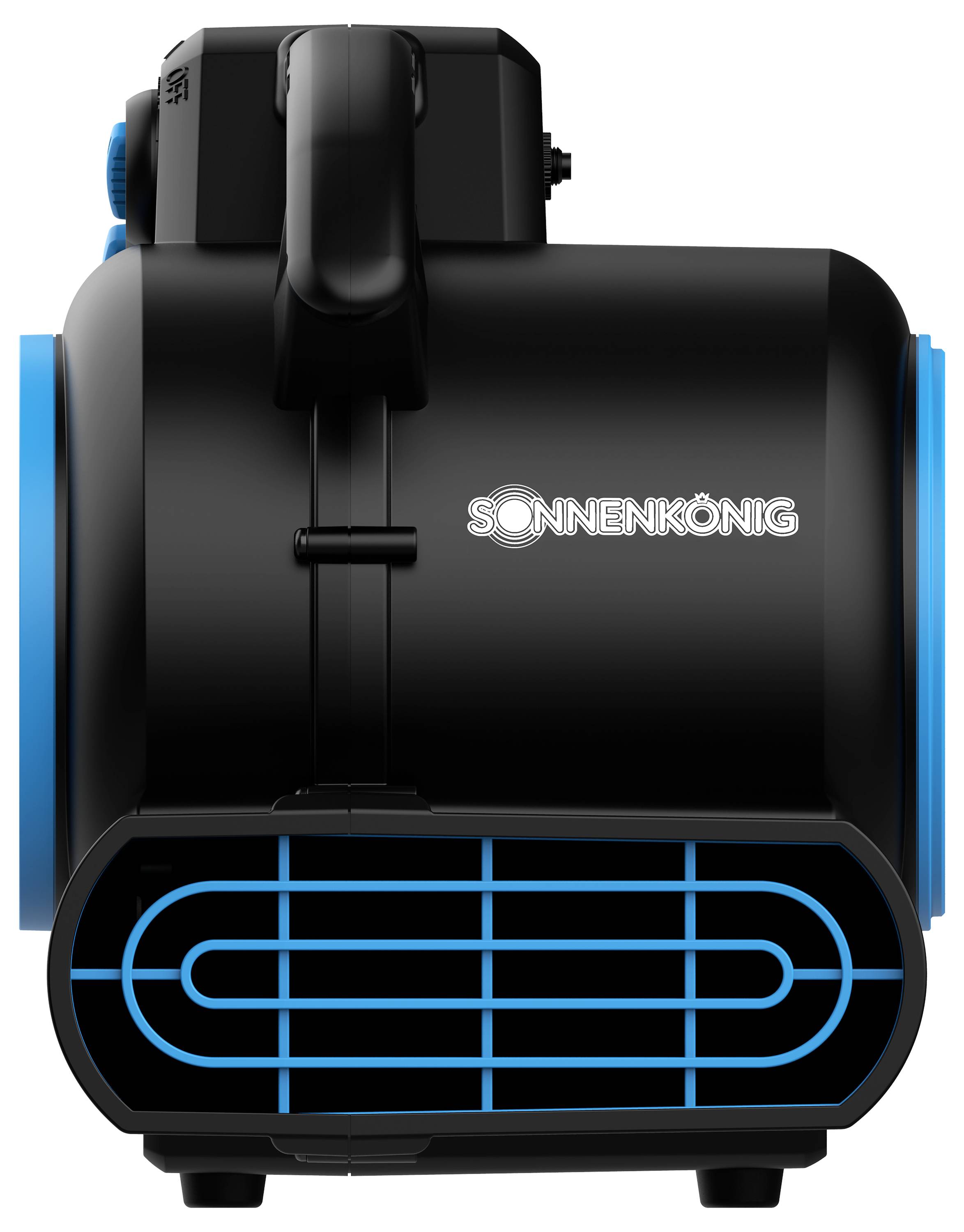 Sonnenkönig Bodenventilator 170W Automatische Abschaltung, Schwenkbar, Timer, Überhitzungsschutz
