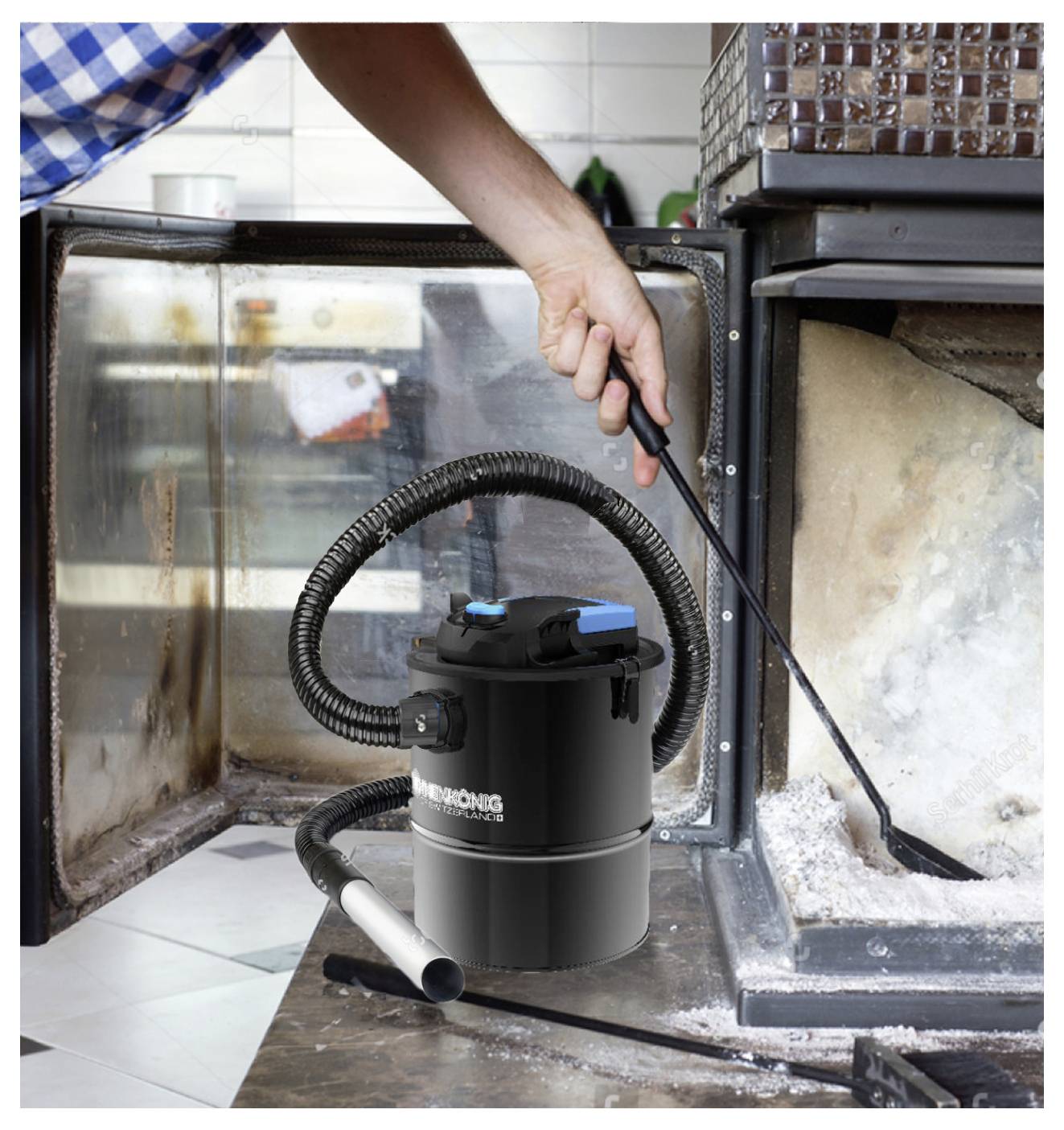 Sonnenkönig 40000012 Aschesauger 15l