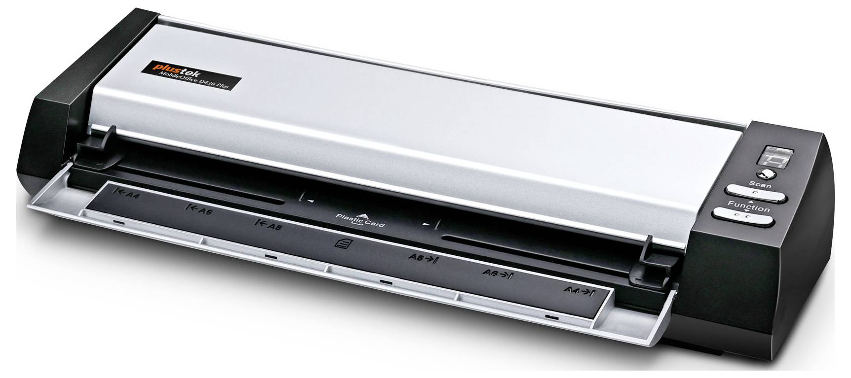 Plustek MobileOffice D430 Plus Dokumentenscanner 240 x 1270mm (9.45'' x 50'') 600 x 600 dpi USB Dokumente, Plastikkarten
