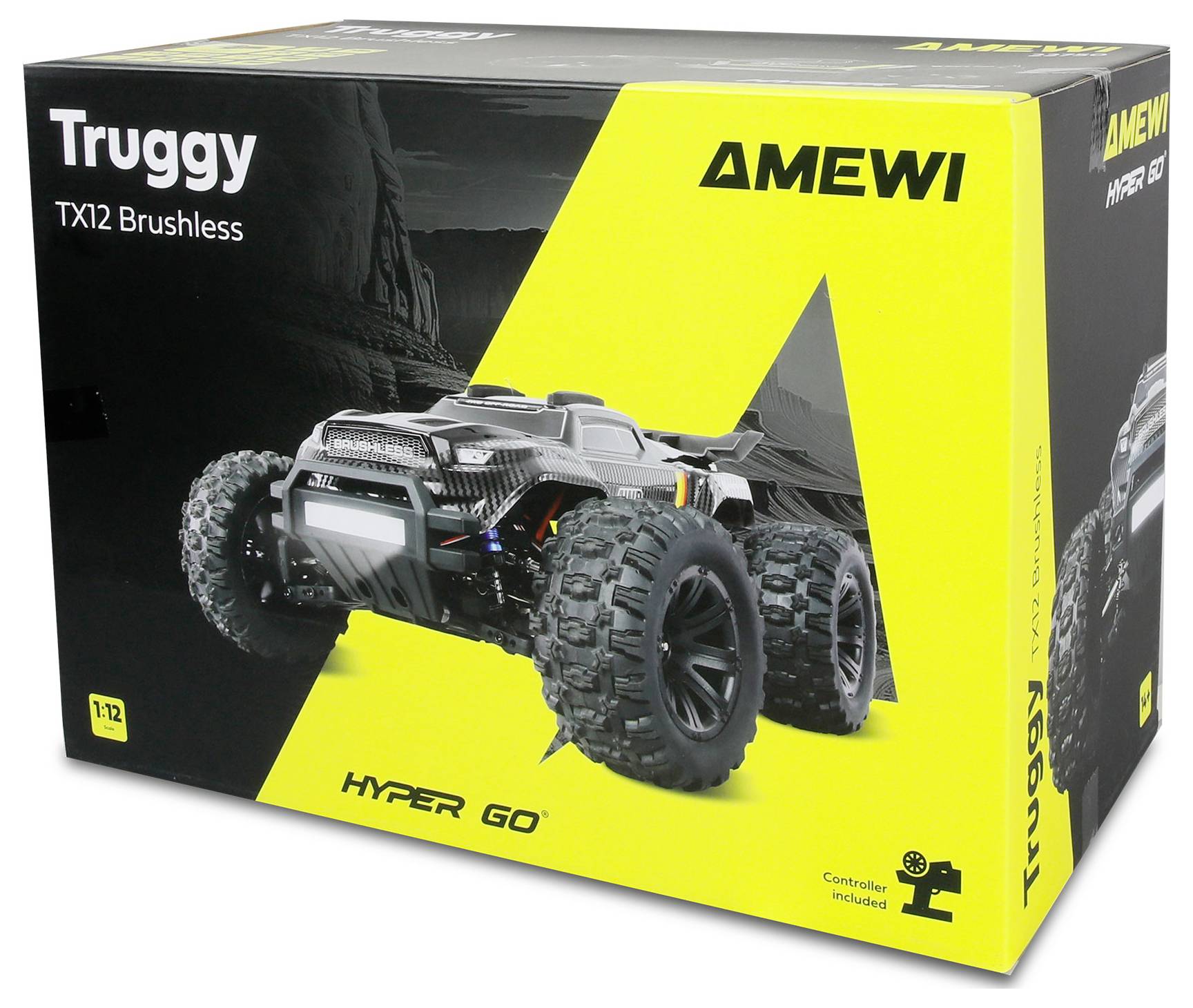 Amewi RC-Modell Brushless 1:12 Fahrzeug Elektro Truggy RtR 2,4GHz