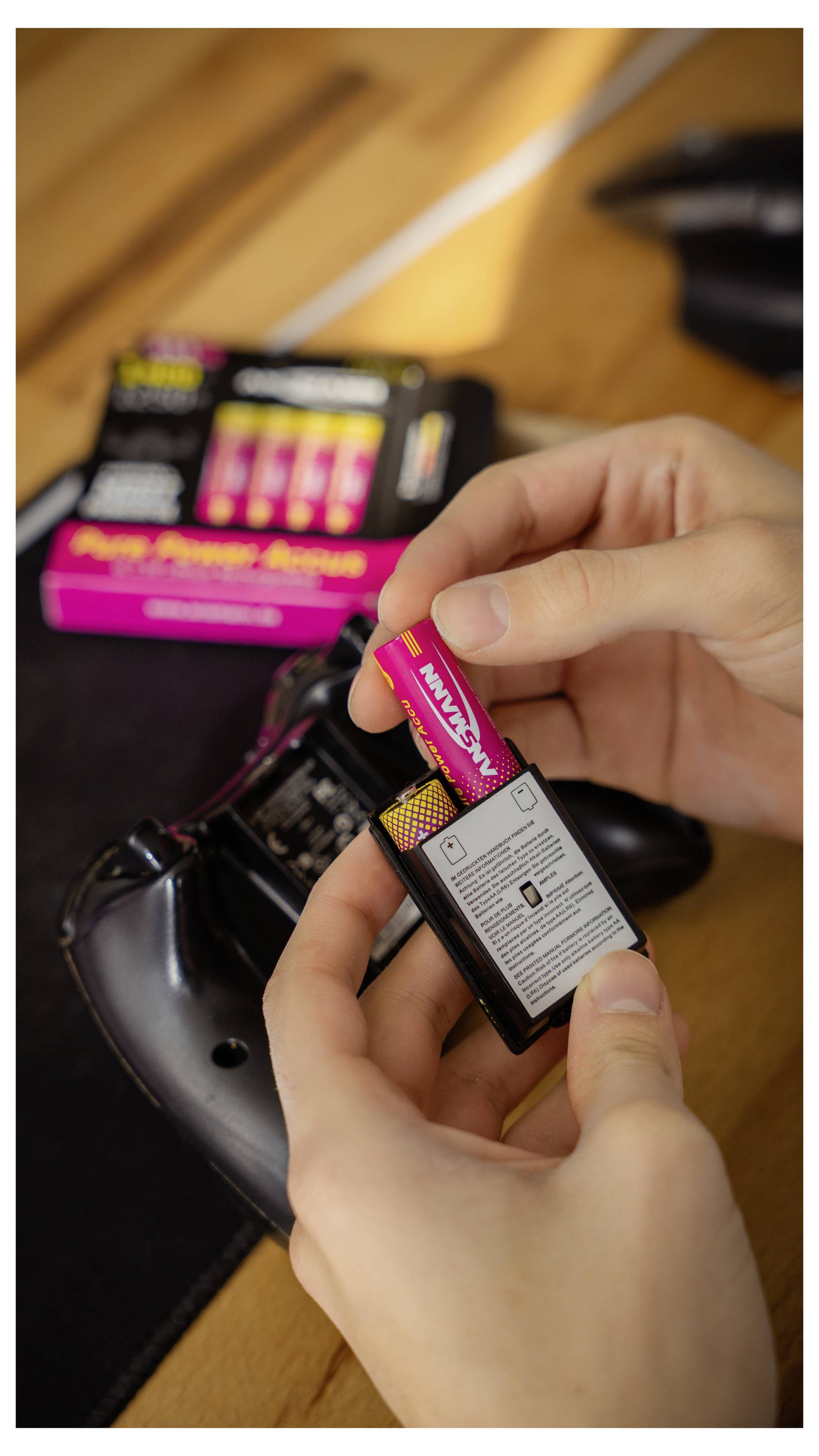 Ansmann Li-Ion Akku Mignon AA Typ 3500 (min. 3200 mAh) Akku-Set Li-Ion 3250 mAh 1.5V 1St.