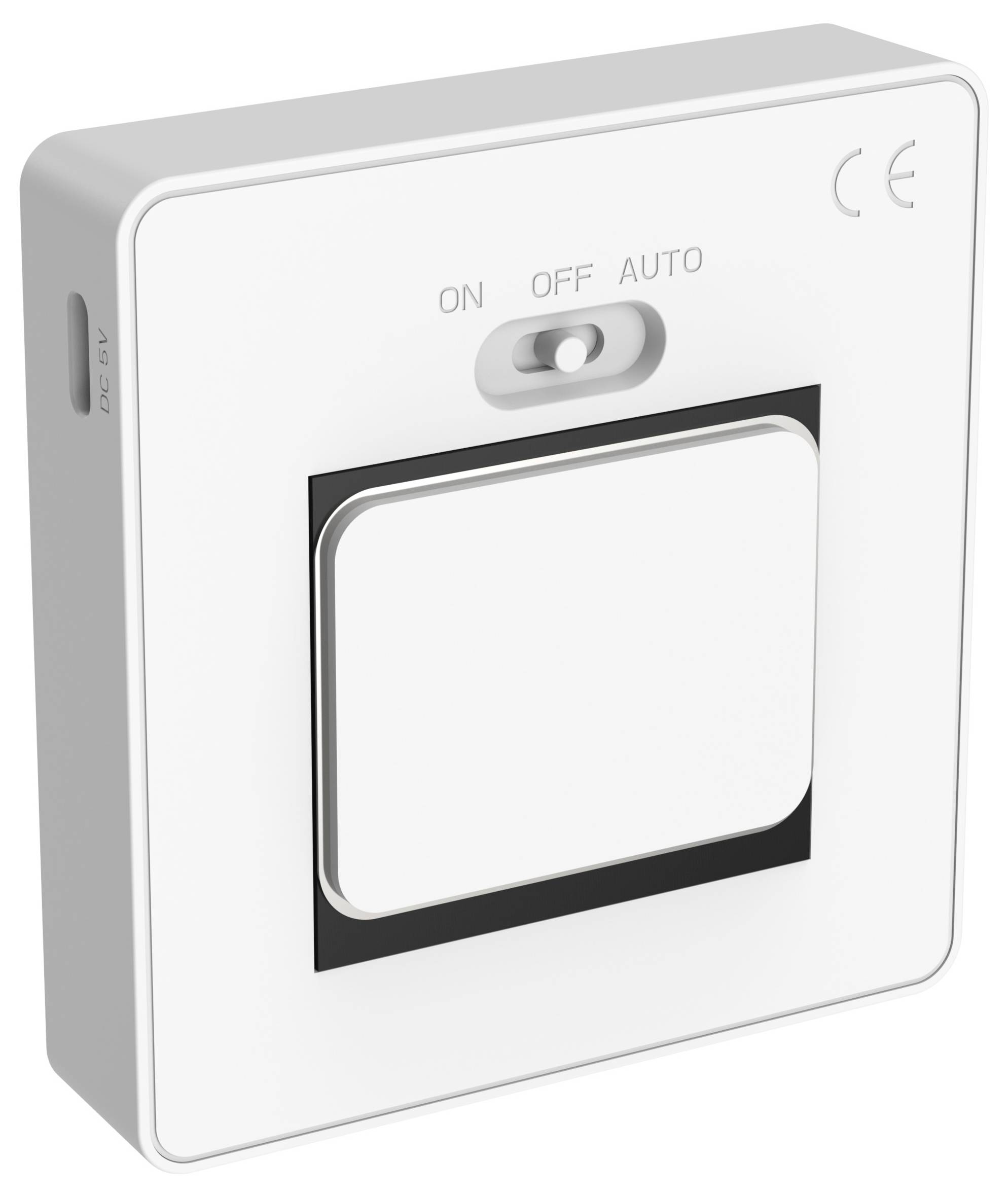 Ansmann Sensor-Nachtlicht NL5R wiederaufladbar 1600-0481 Nachtlicht mit Bewegungsmelder Rund LED Warmweiß Weiß