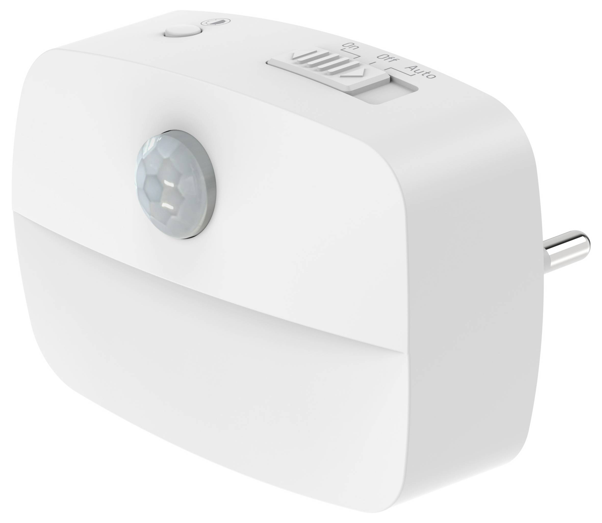 Ansmann Sensor-Nachtlicht NL30 AC 1600-0778 Nachtlicht mit Bewegungsmelder Rechteckig LED Warmweiß Weiß