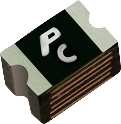 Eine schwarze, aufputz montierte Komponente aus Metall mit der Aufschrift „PC