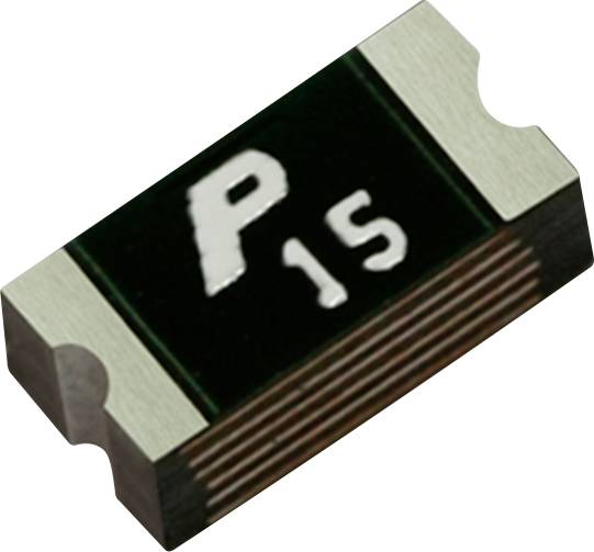 Eine Nahaufnahme einer kleinen elektronischen Komponente mit der Beschriftung „P 15