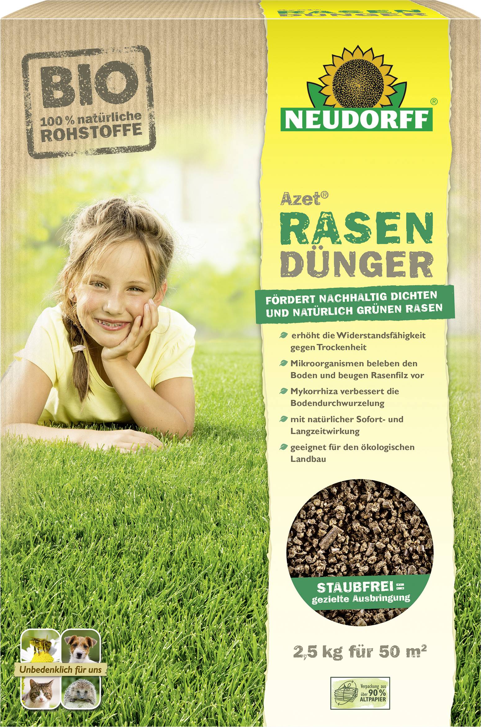 „Neudorff Azet Rasen Dünger