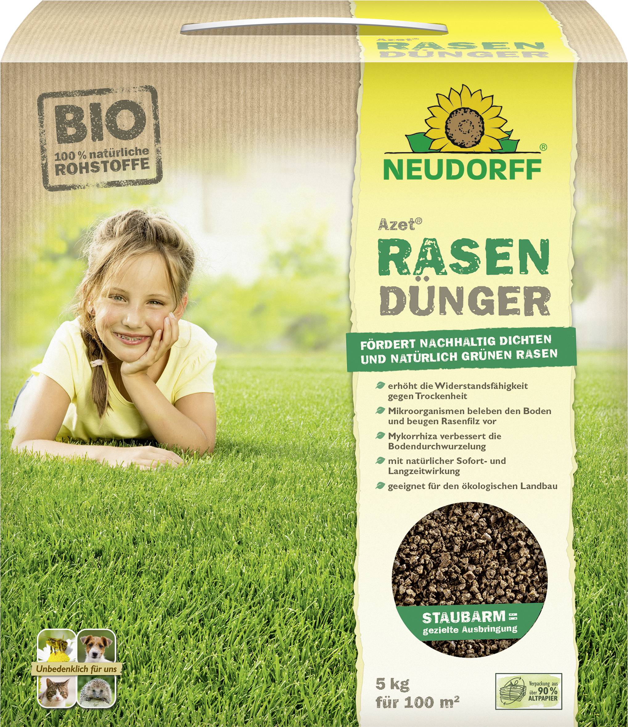 Neudorff Azet Rasen Dünger Box mit „BIO
