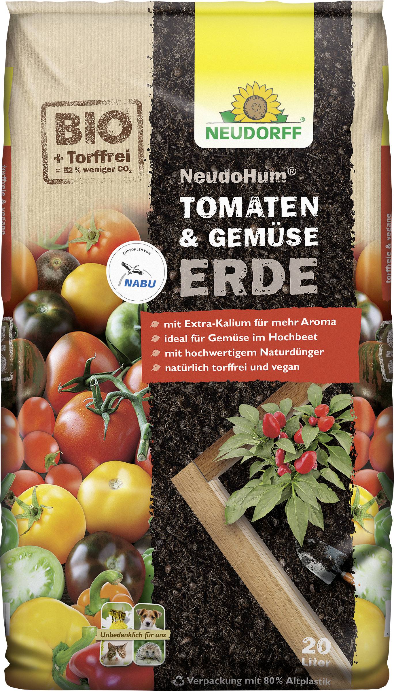 „NeudoHum Tomaten & Gemüse Erde