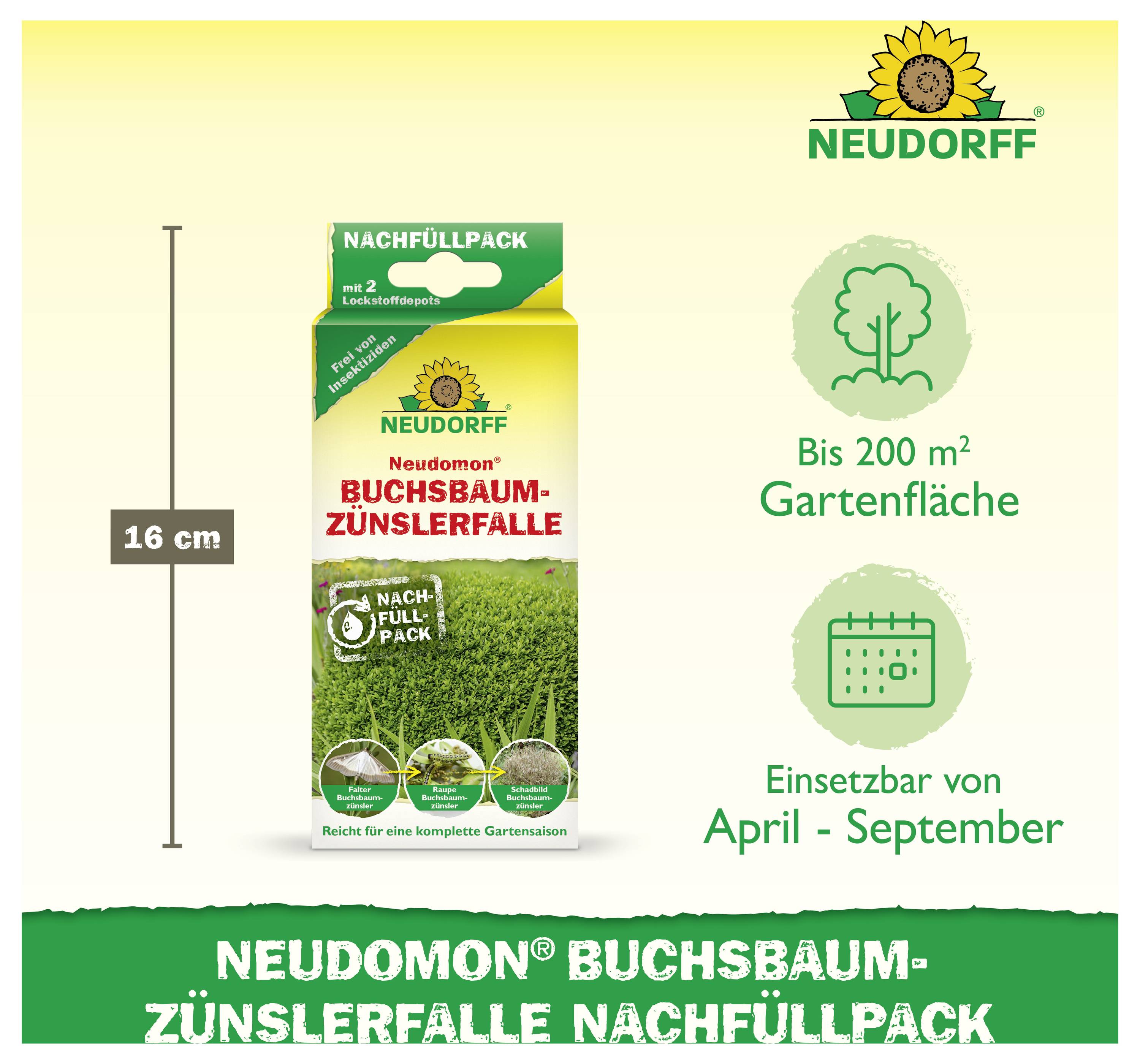 Neudorff 03031 Buchsbaumzünsler-Falle Lockstoff 1St.