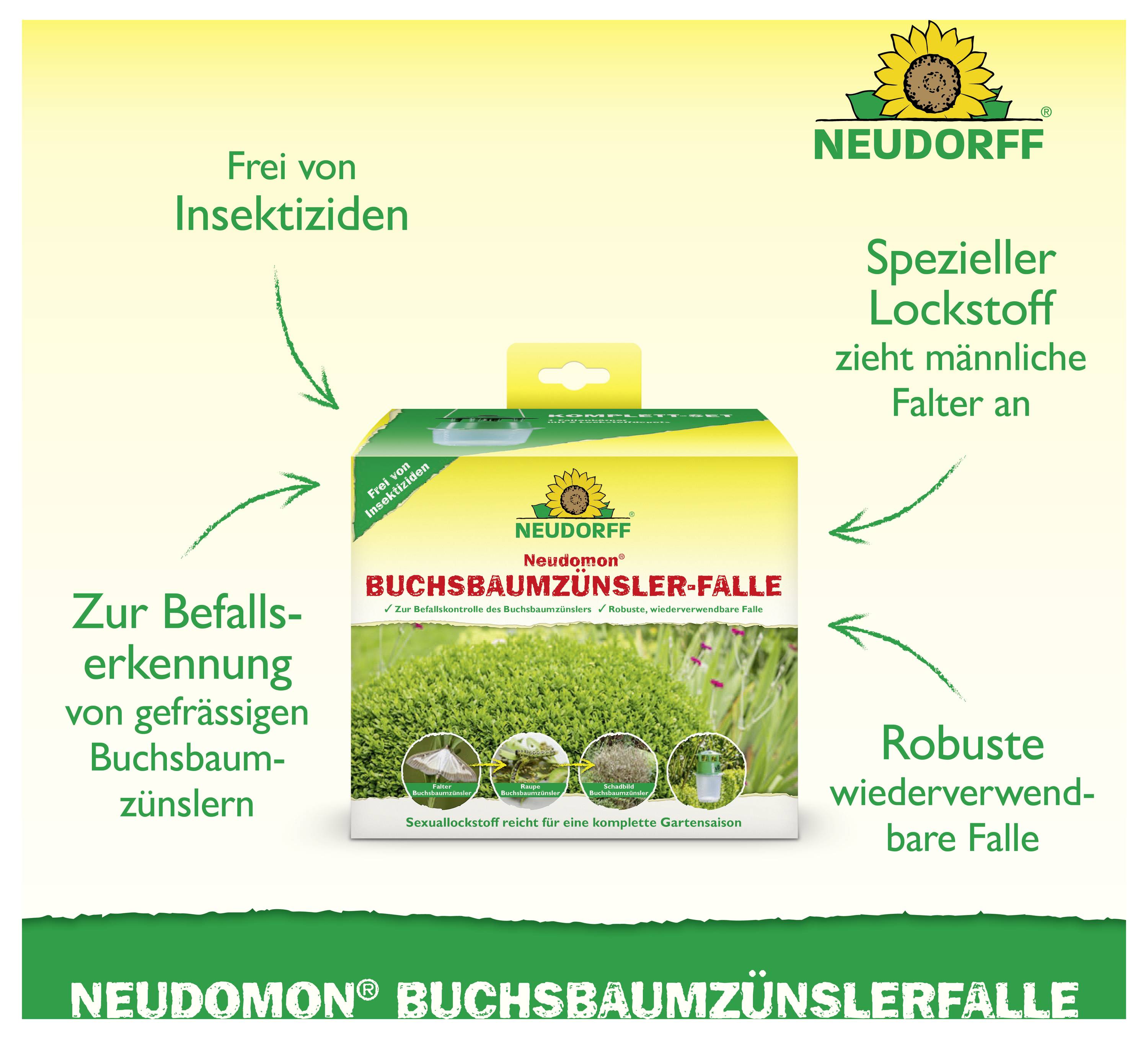 Neudorff 03030 Buchsbaumzünsler-Falle Lockstoff 1St.