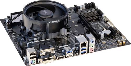 Renkforce Mainboard mit CPU AMD Ryzen 5 5600 GT 4.60 GHz DDR4-RAM Micro-ATX