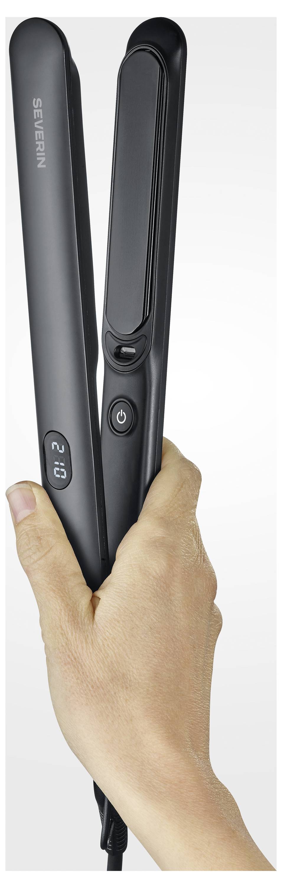 Severin 622 Glätteisen Schwarz, Grau