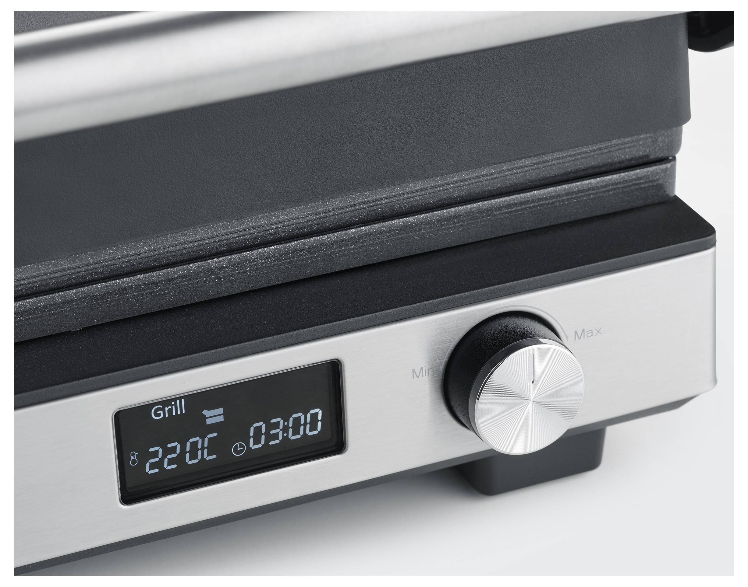 Severin 2380 Kontaktgrill Schwarz, Silber